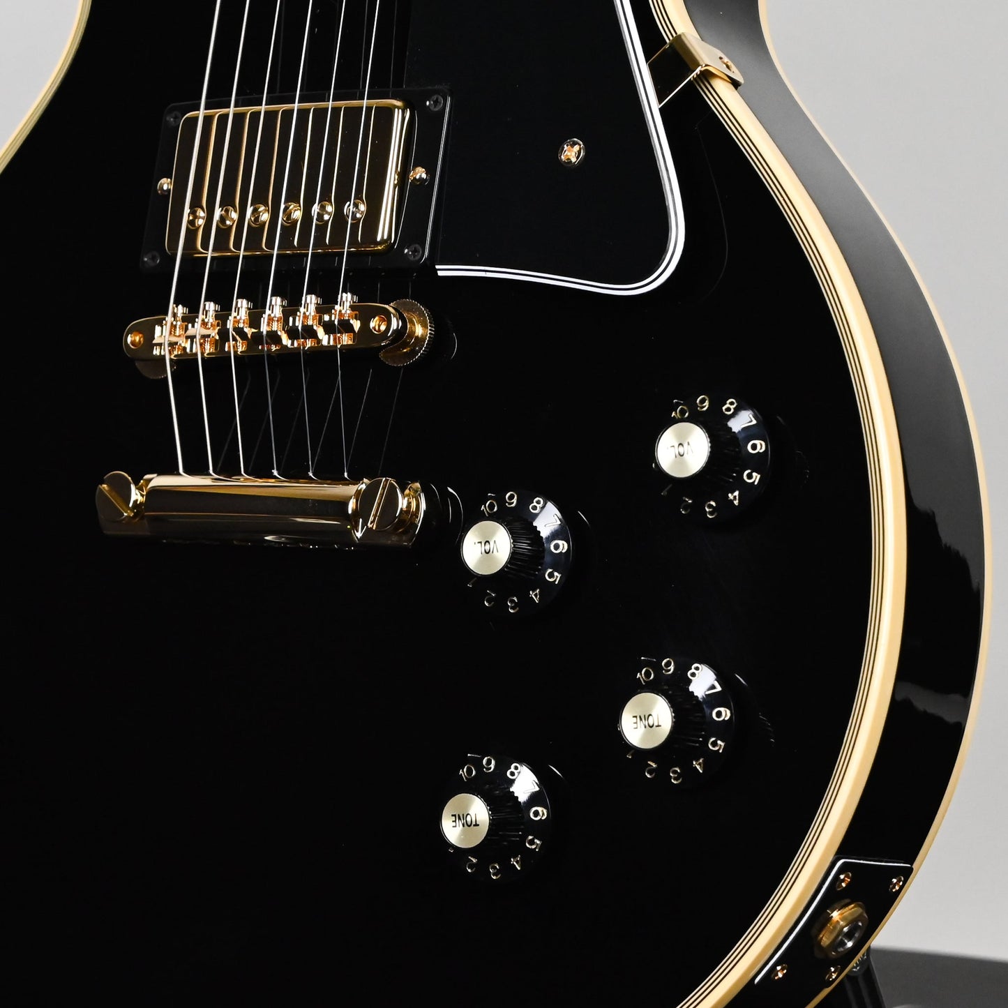 Gibson Custom 1968 Les Paul Custom Reissue Gloss- Ebony 2026 (600178)