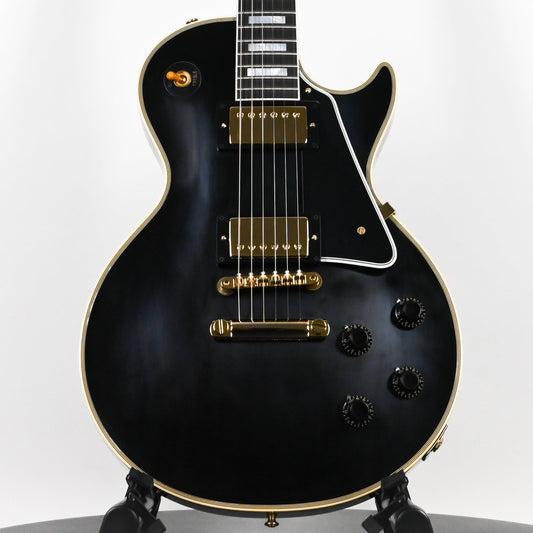 Gibson Custom 1957 Les Paul Custom Reissue VOS- Ebony 2025 (751378)