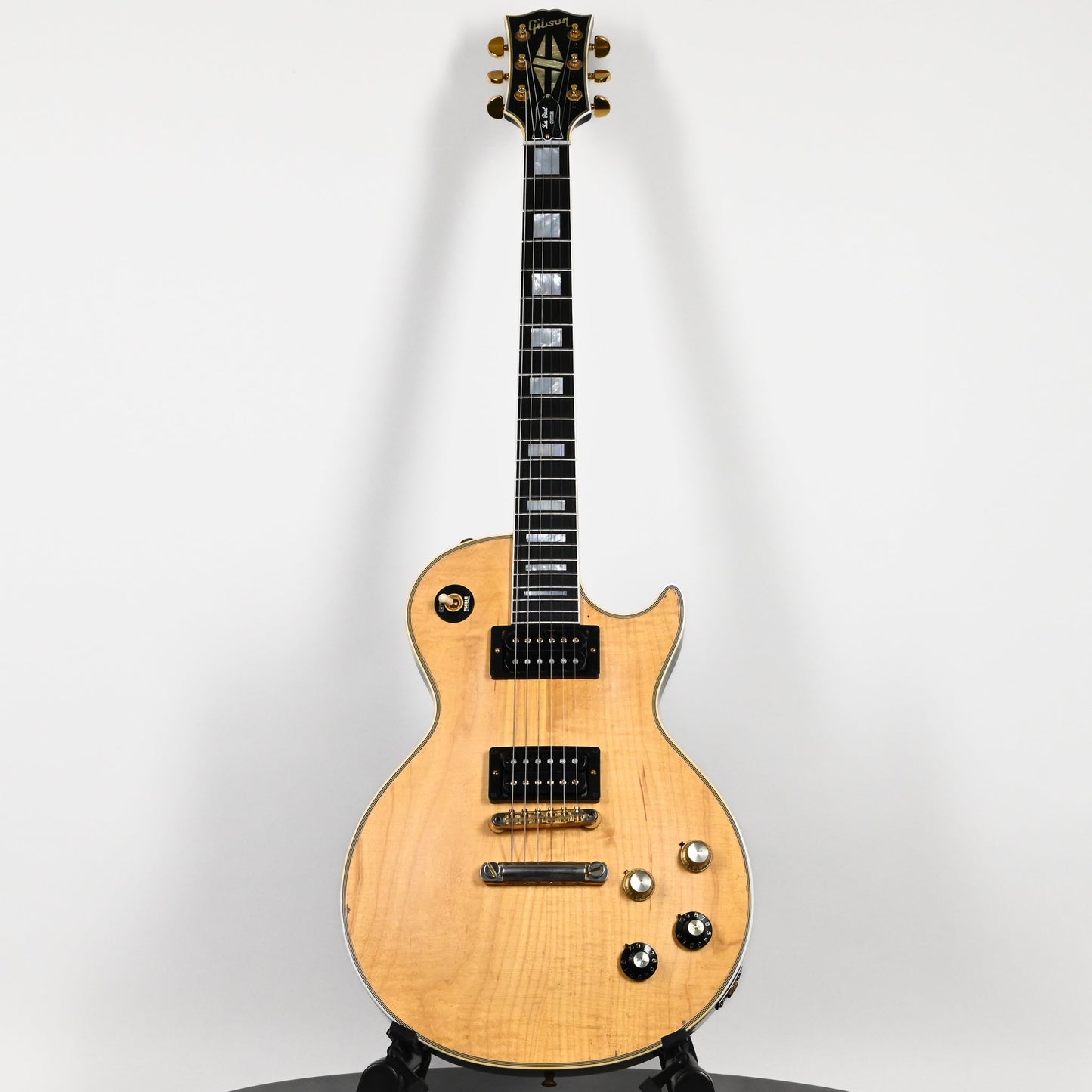 Gibson Custom Mick Ronson 1968 Les Paul Custom Collector's Edition Murphy Lab Light Aged - Antique Natural / Ebony 2026 (MR081)