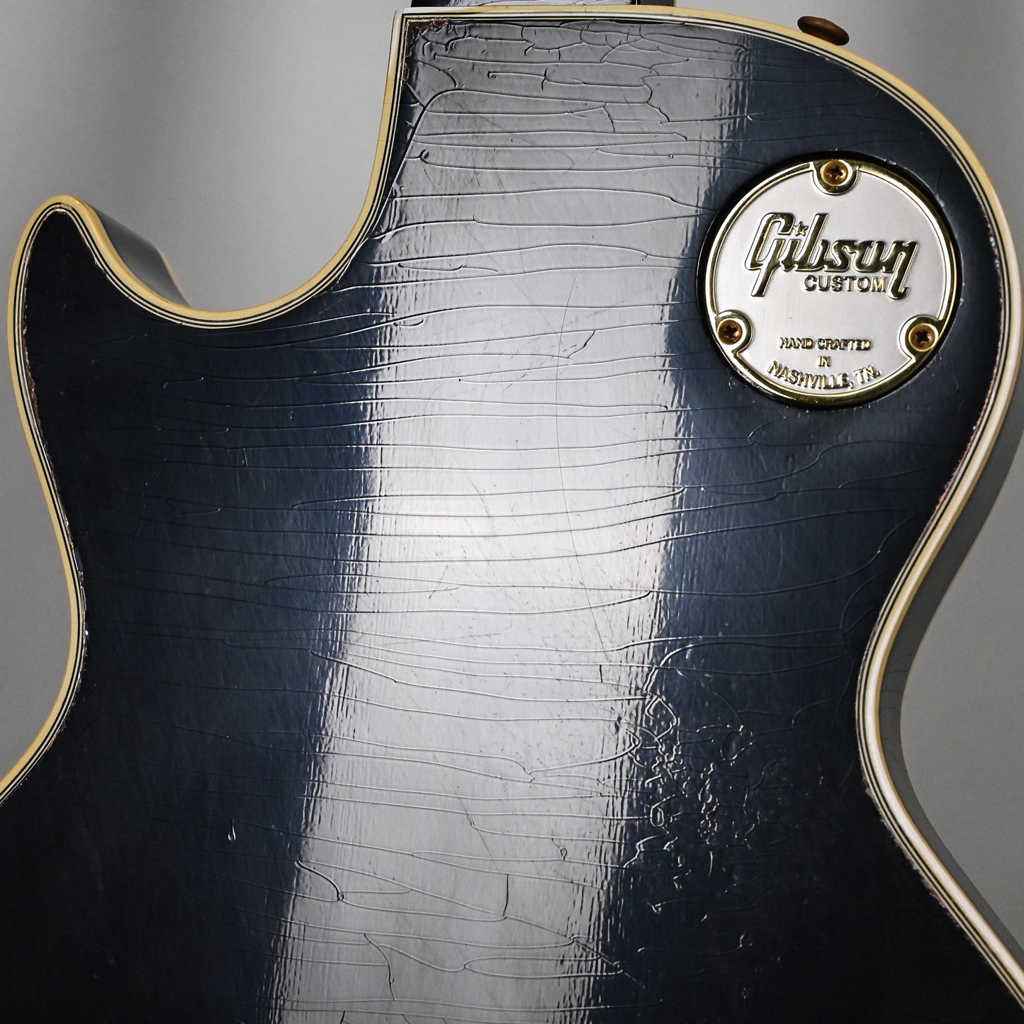 Gibson Custom Mick Ronson 1968 Les Paul Custom Collector's Edition Murphy Lab Light Aged - Antique Natural / Ebony 2026 (MR081)