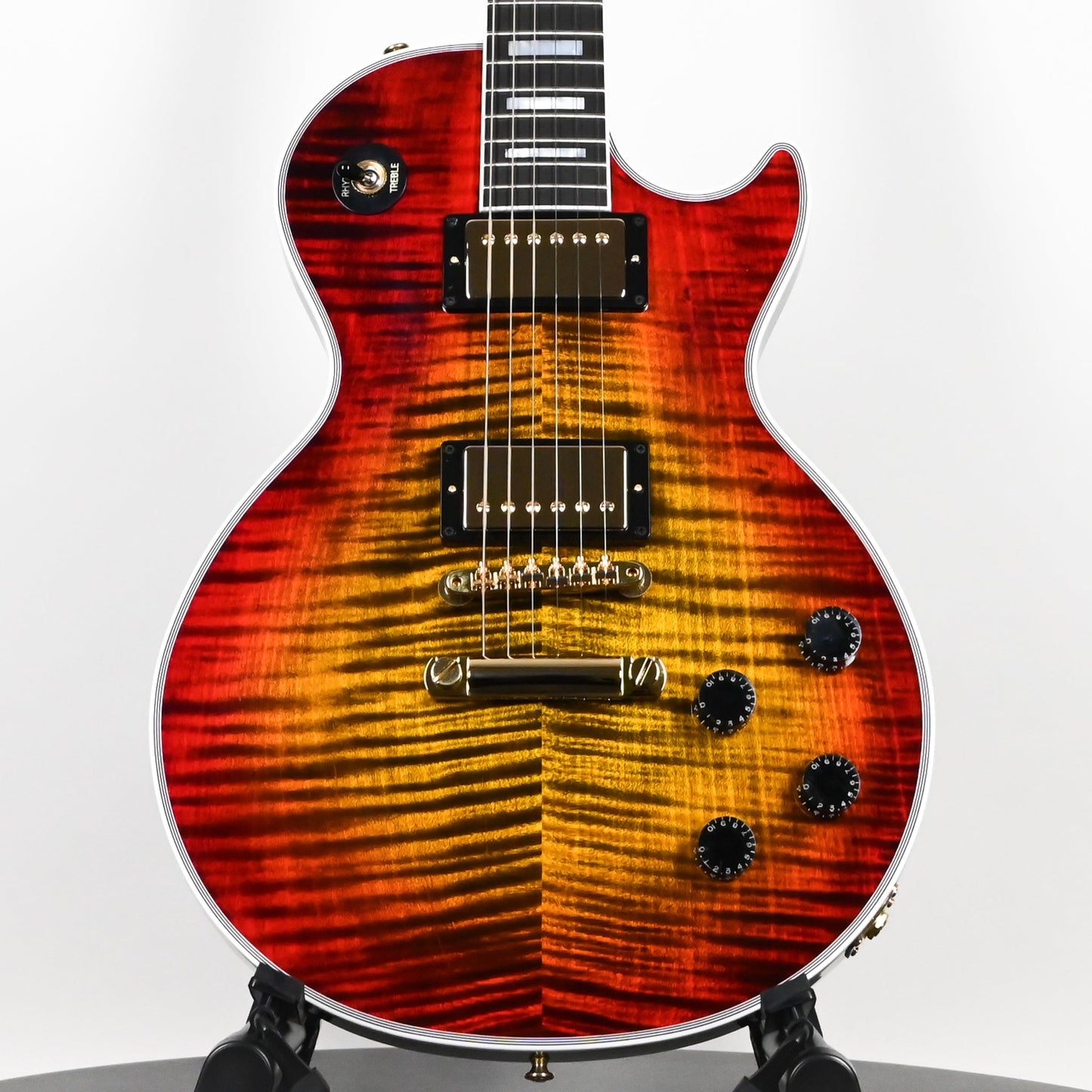 Gibson Custom Les Paul Axcess Custom Figured Top Gloss- Bengal Burst 2026 (CS600772)