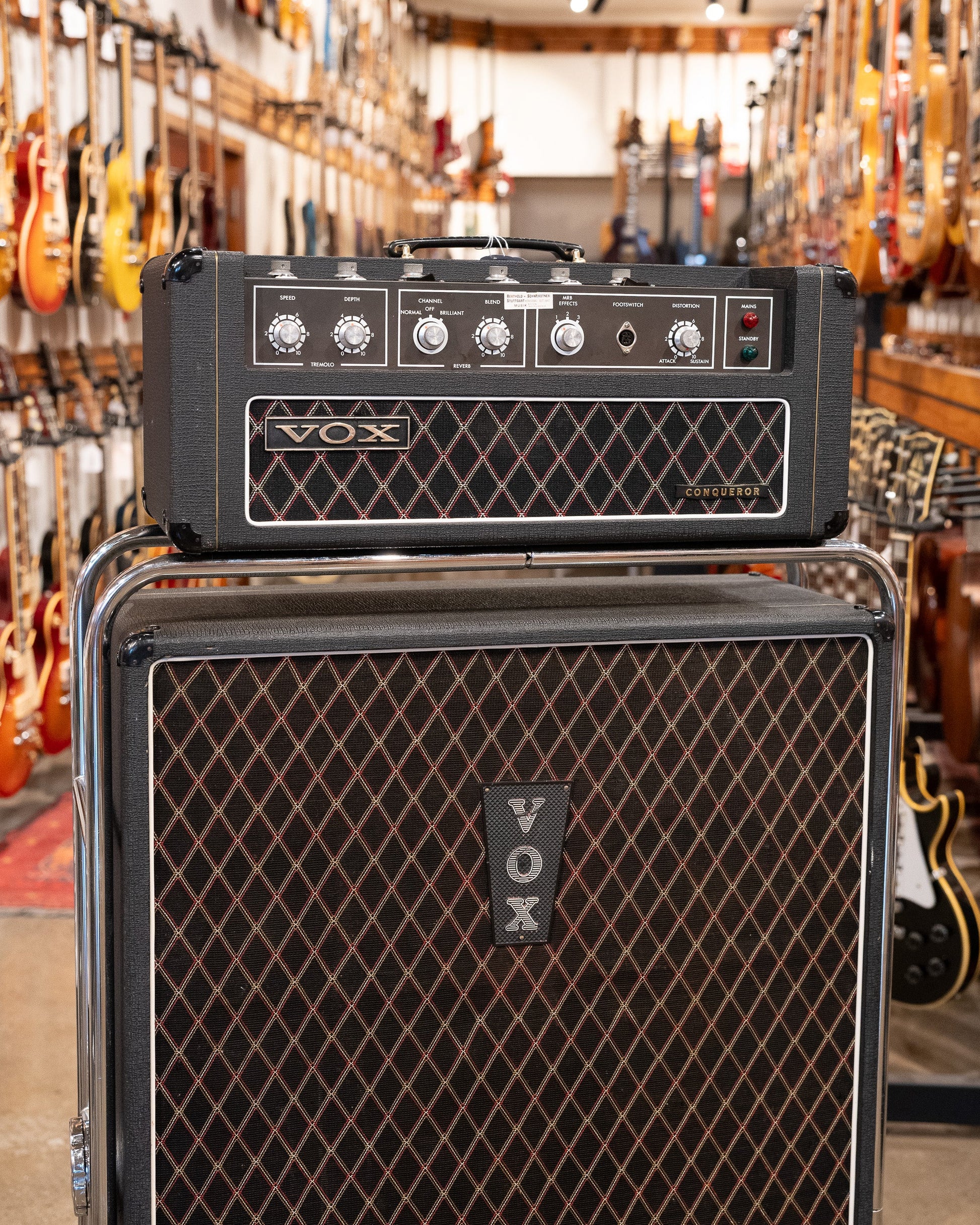 1967 Vox Conqueror Head & Cabinet (England)