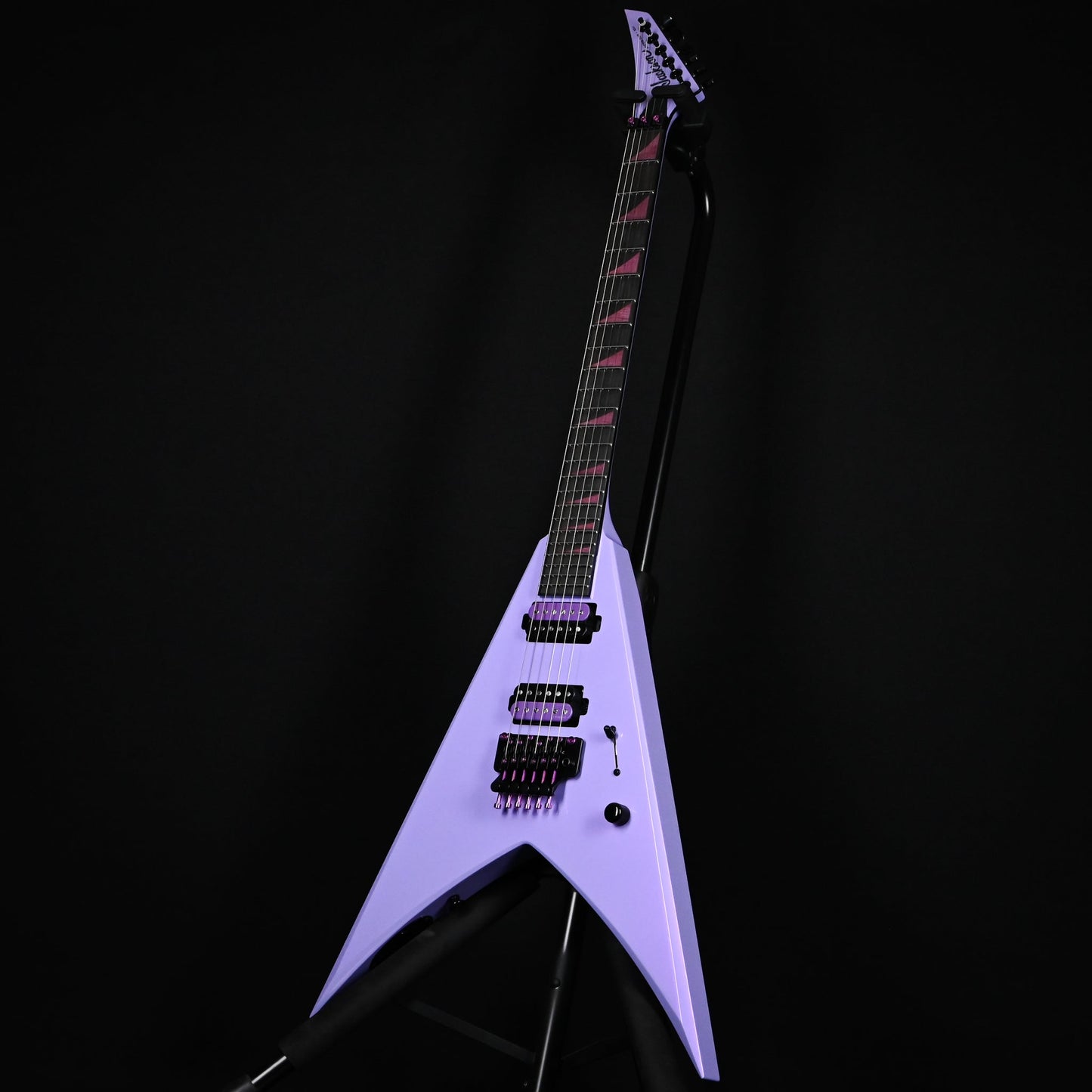 Jackson Custom Shop USA Special Edition King V w/ Floyd Rose- Lavender Ice 2026 (J11508)