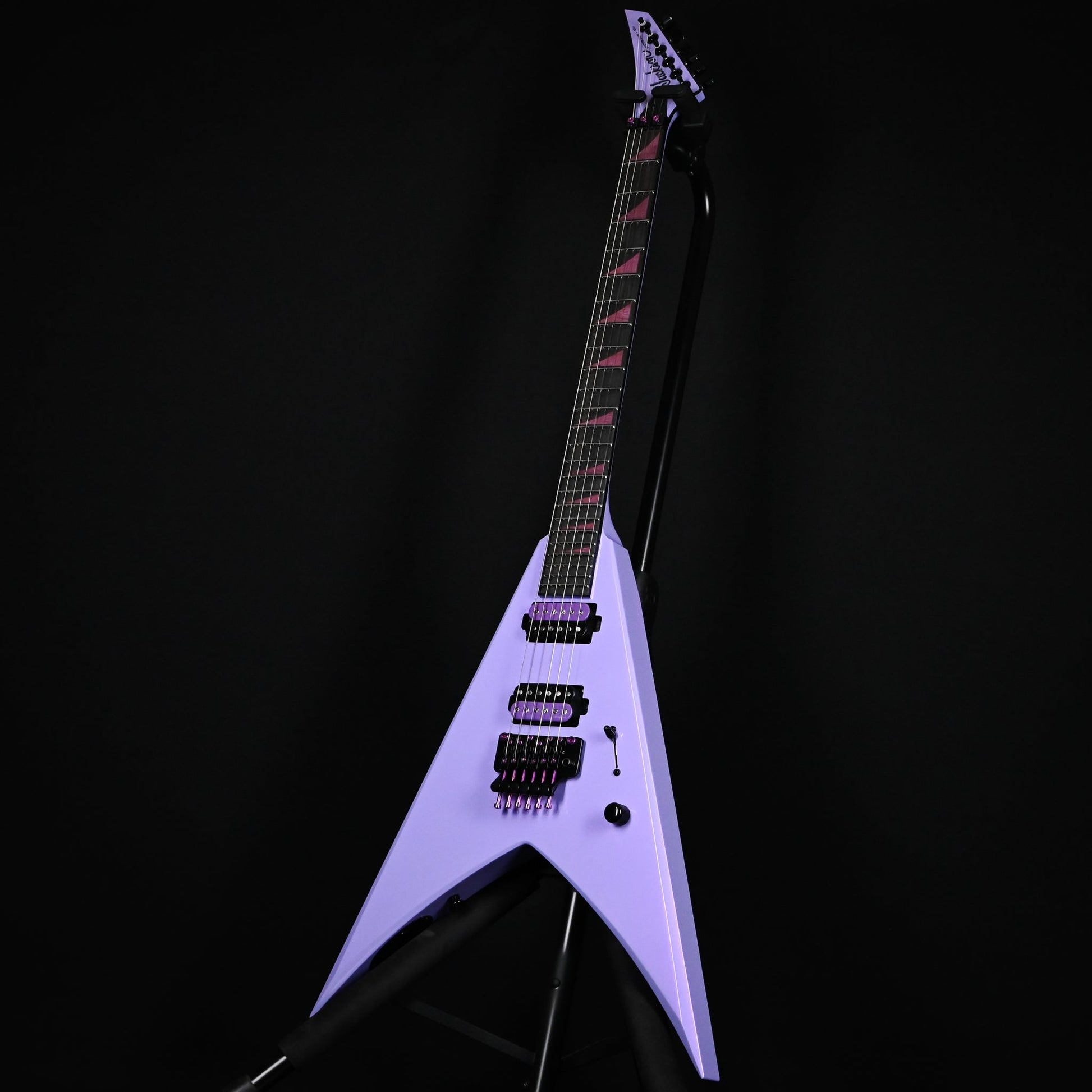 Jackson Custom Shop USA Special Edition King V w/ Floyd Rose- Lavender Ice 2026 (J11508)