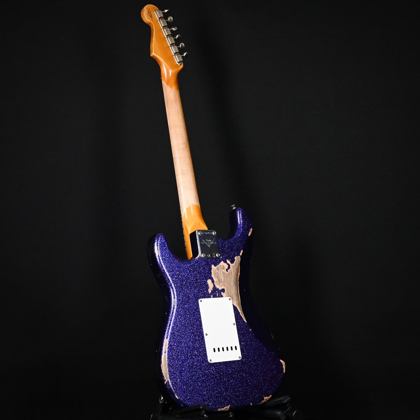 Fender Custom Shop '62 Stratocaster Heavy Relic- Aged Purple Sparkle 2025 (CZ584570)