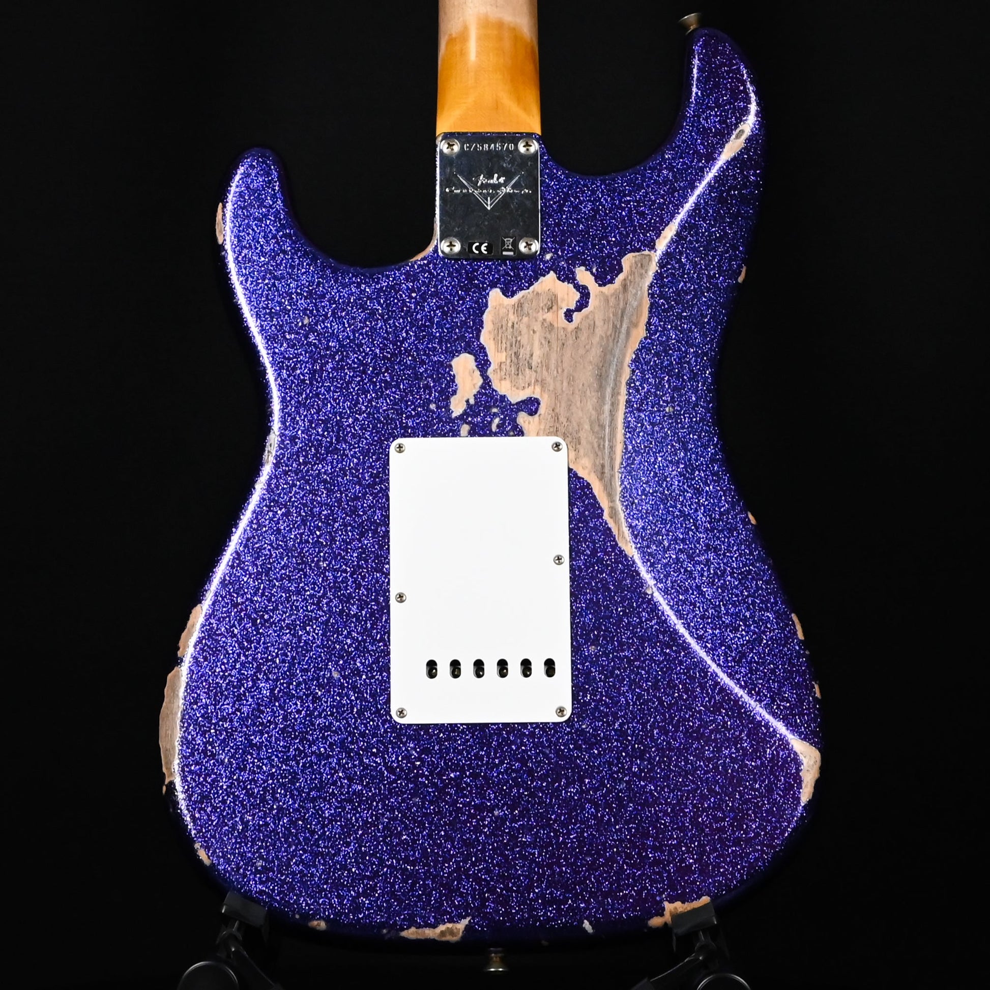 Fender Custom Shop '62 Stratocaster Heavy Relic- Aged Purple Sparkle 2025 (CZ584570)