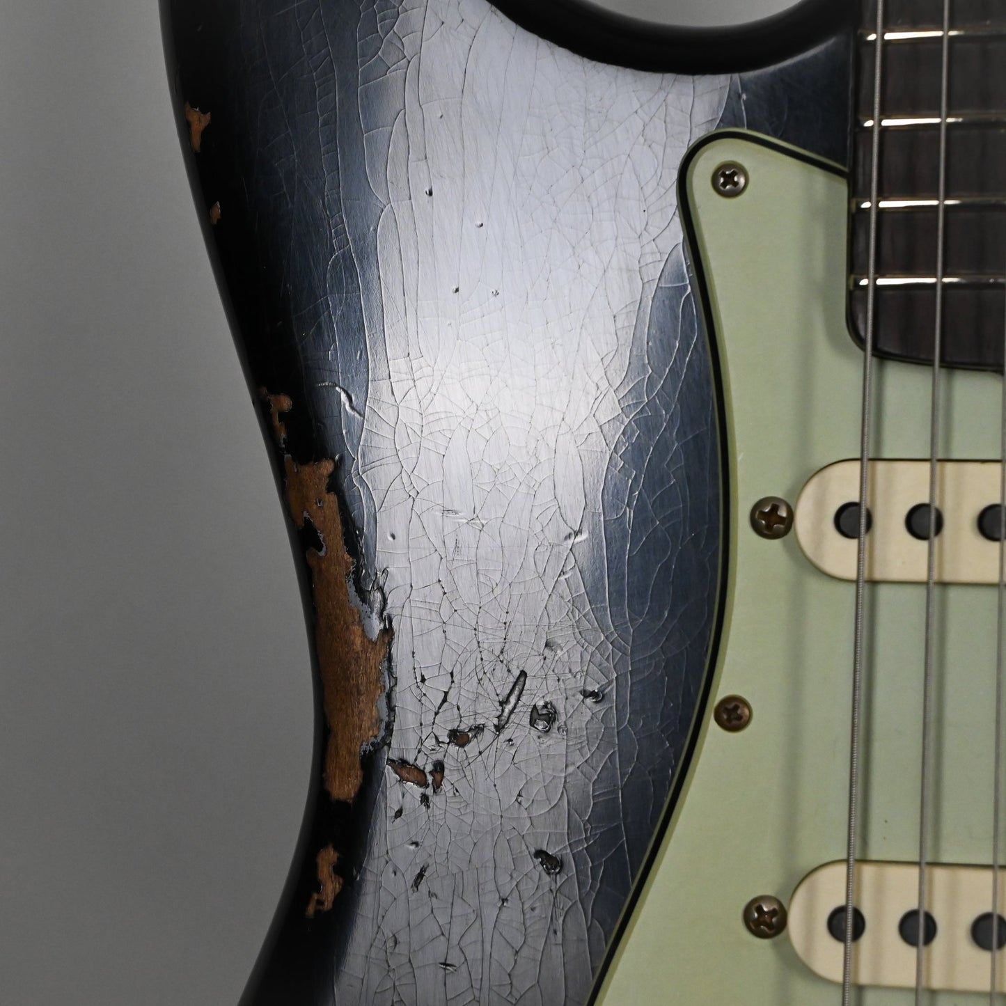 Fender Custom Shop Limited Edition 1962 Stratocaster w/ Handwound 60/63 Pickups, Heavy Relic- Black 2026 (CZ589673)