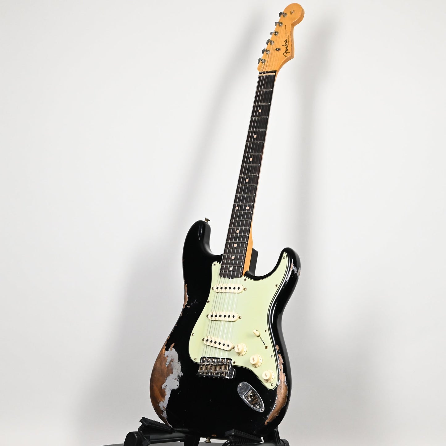 Fender Custom Shop Limited Edition 1962 Stratocaster w/ Handwound 60/63 Pickups, Heavy Relic- Black 2026 (CZ589673)