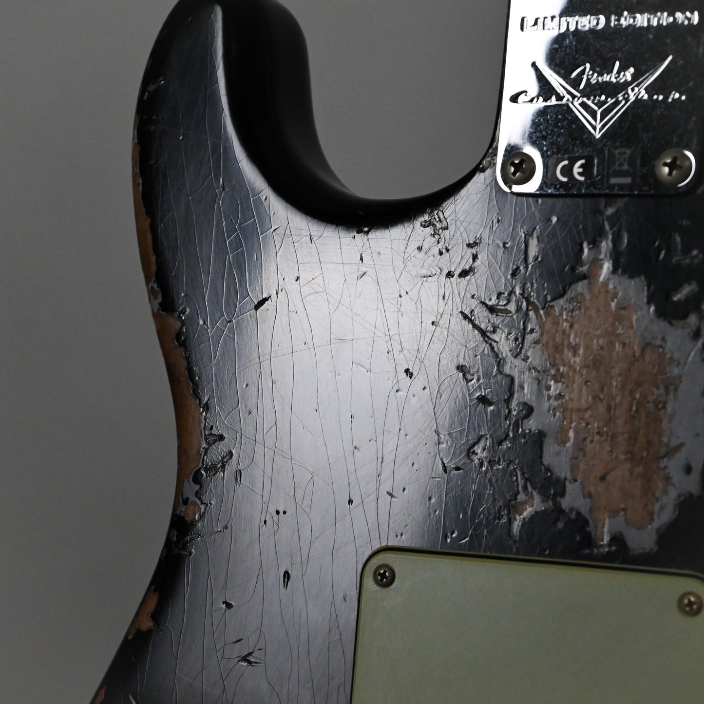 Fender Custom Shop Limited Edition 1962 Stratocaster w/ Handwound 60/63 Pickups, Heavy Relic- Black 2026 (CZ589673)