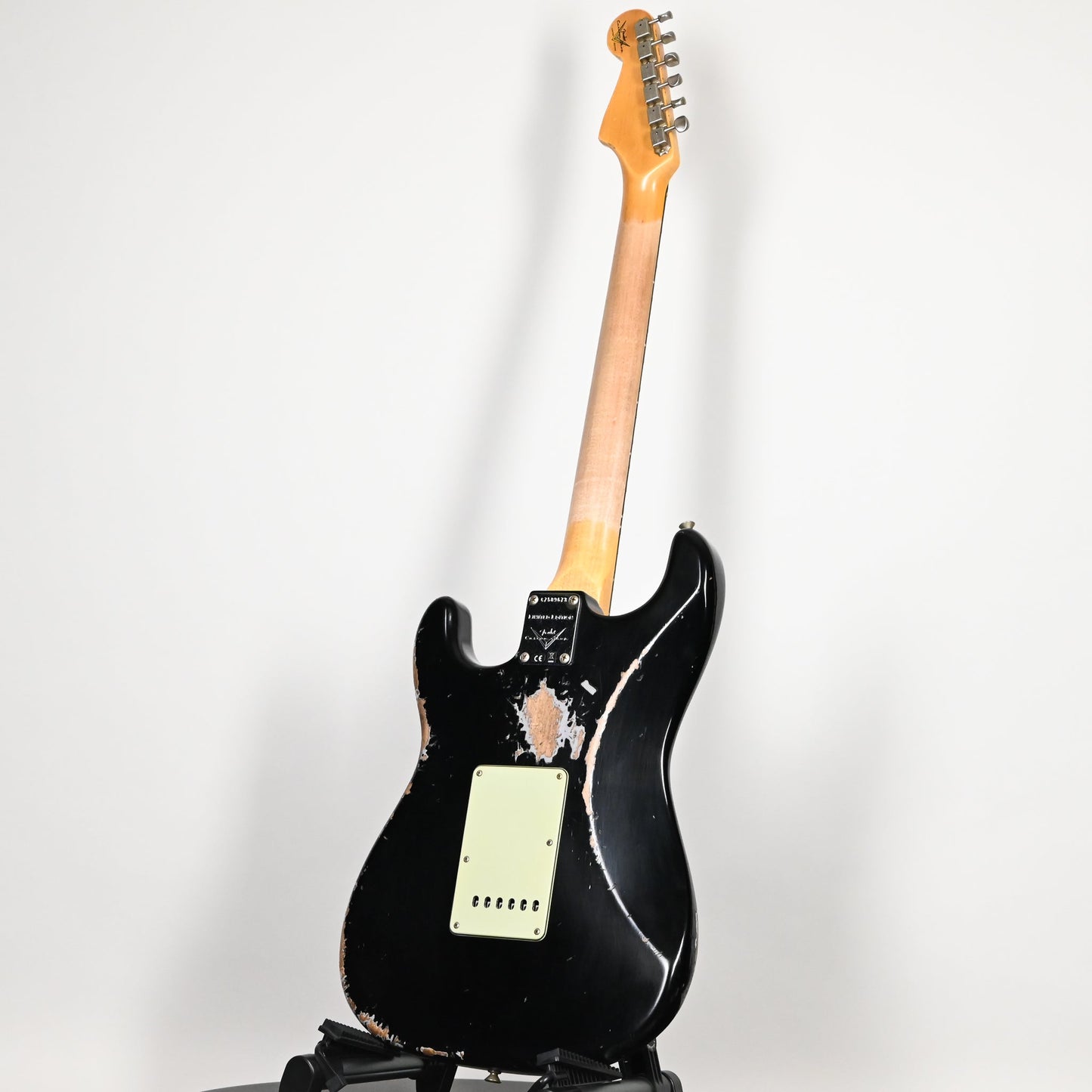 Fender Custom Shop Limited Edition 1962 Stratocaster w/ Handwound 60/63 Pickups, Heavy Relic- Black 2026 (CZ589673)