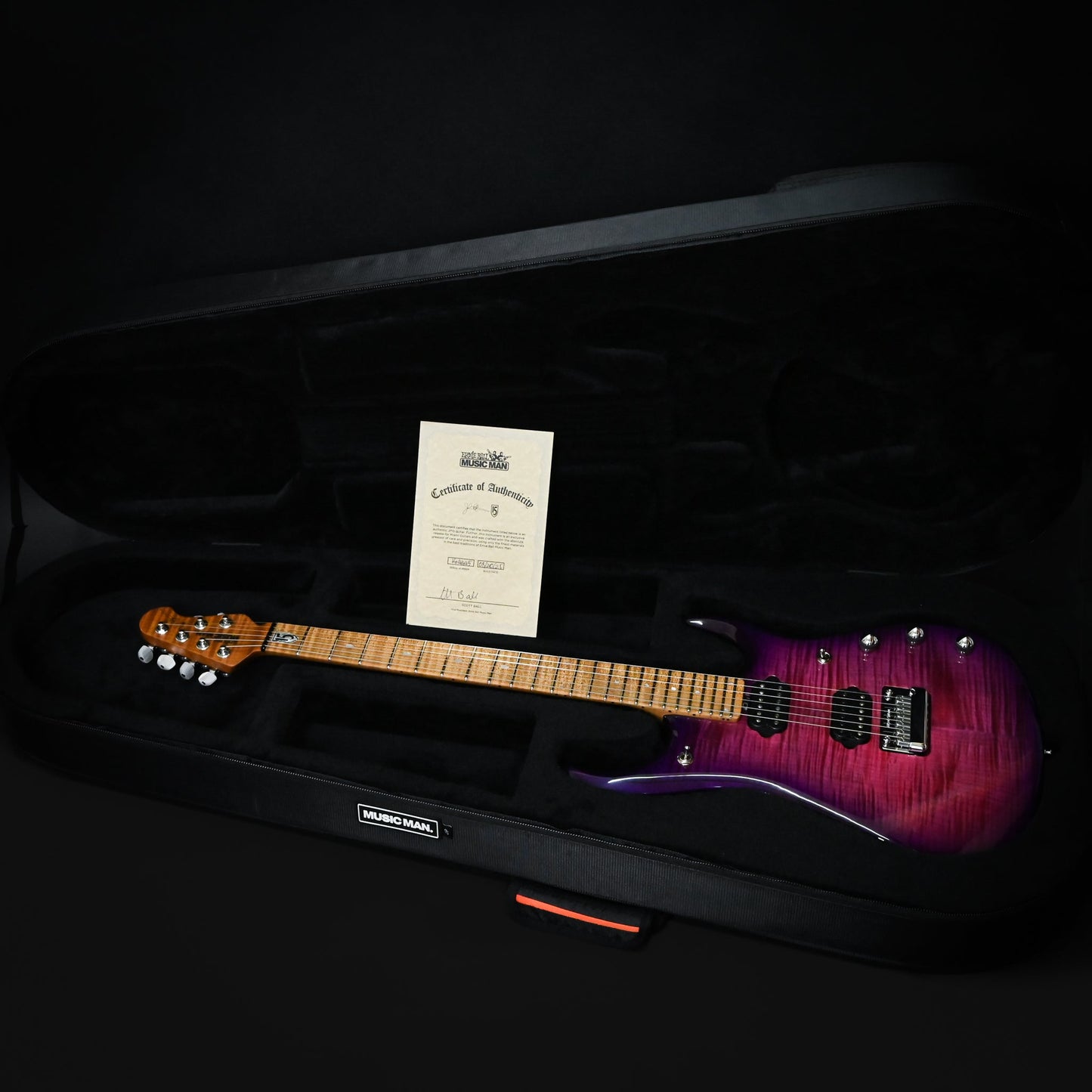 Ernie Ball Music Man JP15 John Petrucci Signature *Miami Guitar Exclusive* - Olallieberry Flame 2025 (H04445)