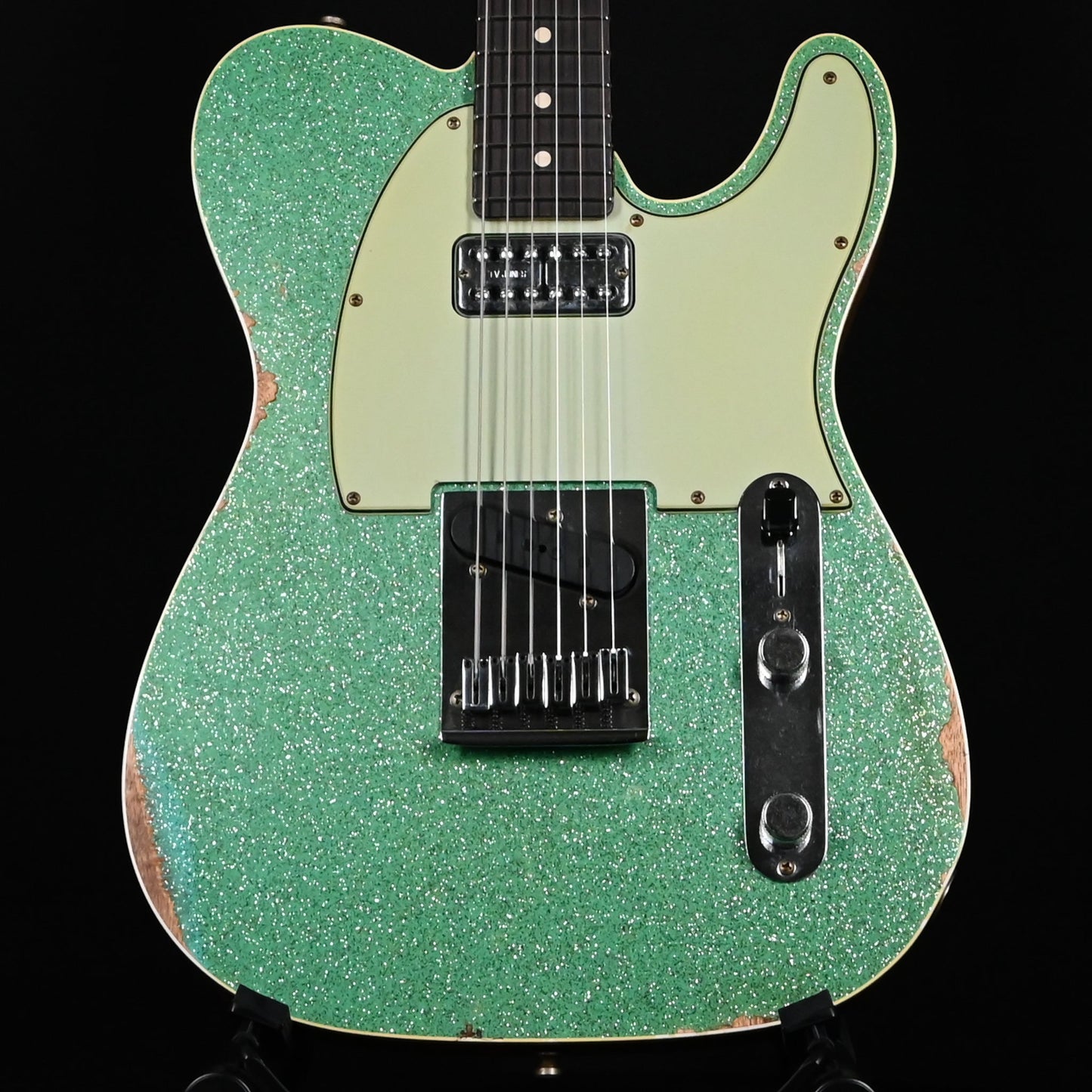 Fender Custom Shop Dual Stack HS Telecaster Relic- Seafoam Green Sparkle 2026 (R148060)