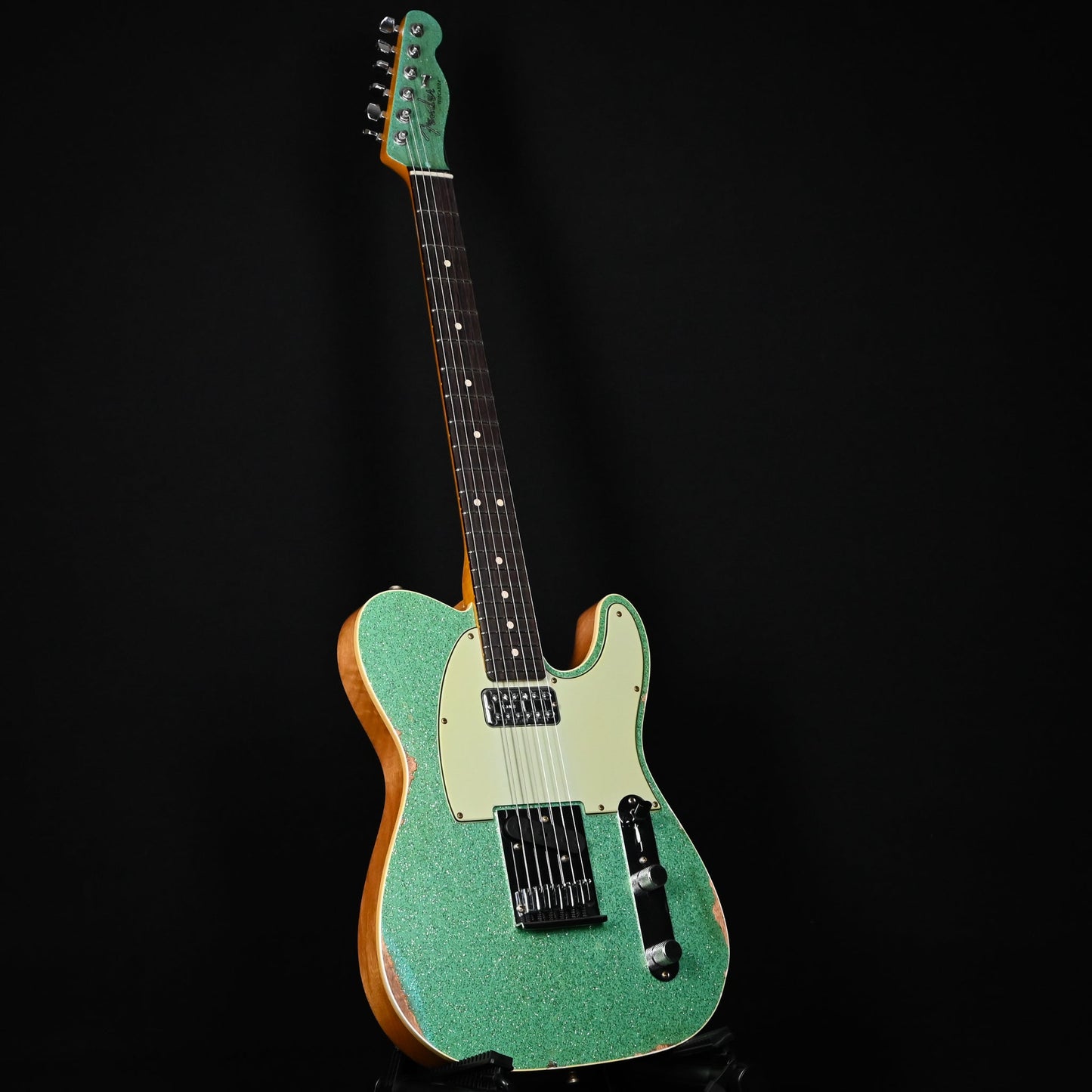 Fender Custom Shop Dual Stack HS Telecaster Relic- Seafoam Green Sparkle 2026 (R148060)