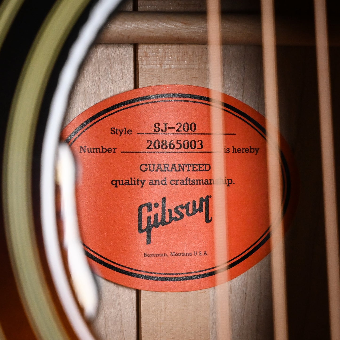 Gibson Acoustic SJ-200 Original- Vintage Sunburst 2025 (20865003)