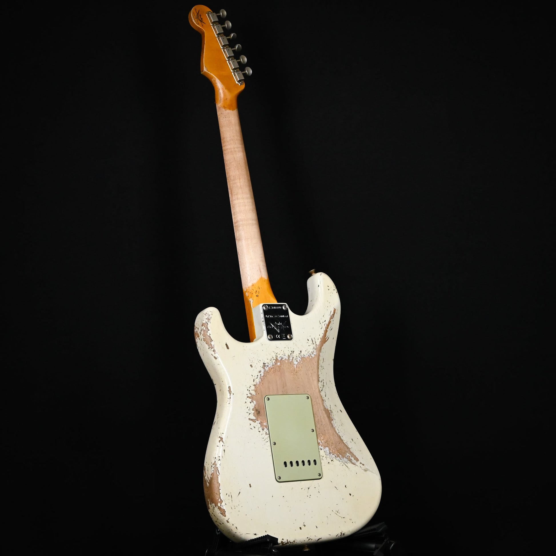Fender Custom Shop Limited Edition 62/63 Stratocaster Super Heavy Relic- Aged Olympic White 2025 (CZ586606)