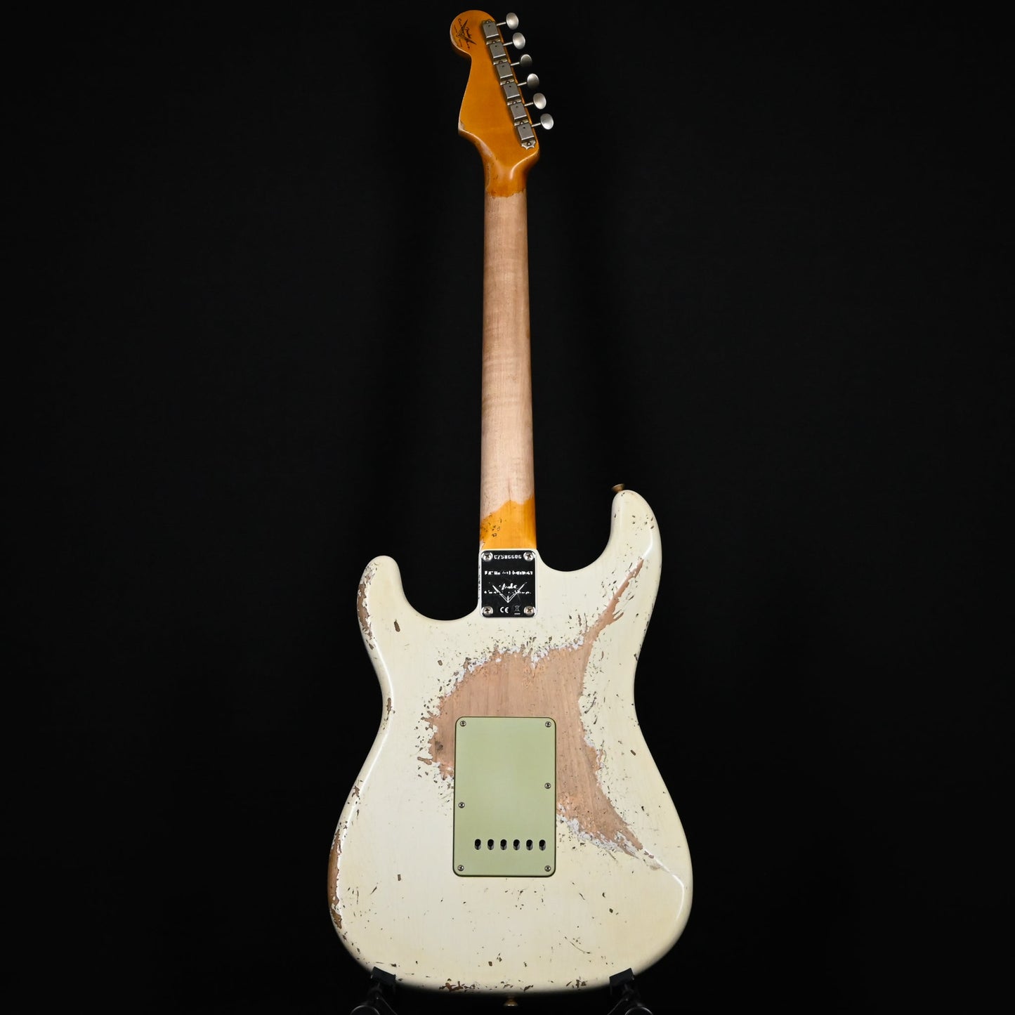 Fender Custom Shop Limited Edition 62/63 Stratocaster Super Heavy Relic- Aged Olympic White 2025 (CZ586606)