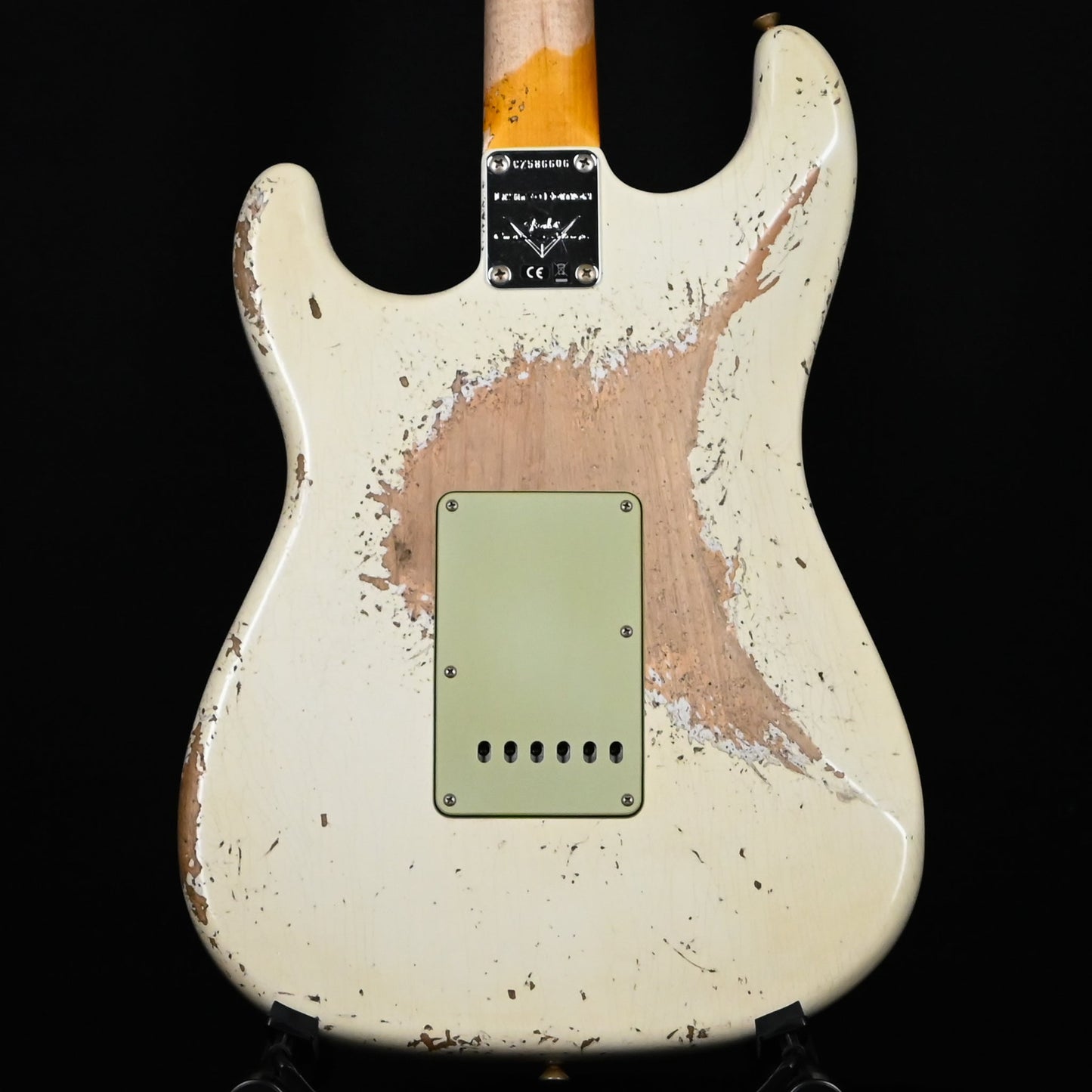 Fender Custom Shop Limited Edition 62/63 Stratocaster Super Heavy Relic- Aged Olympic White 2025 (CZ586606)