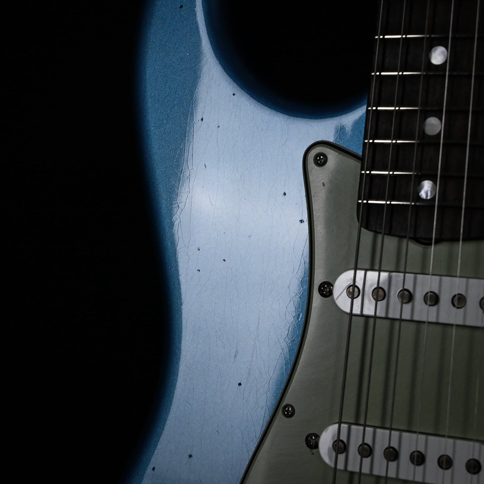 Fender Custom Shop NAMM 2025 Limited Edition 1965 Compound Radius Stratocaster Journeyman w/ Closet Classic Hardware- Aged Lake Placid Blue 2025 (CZ587172