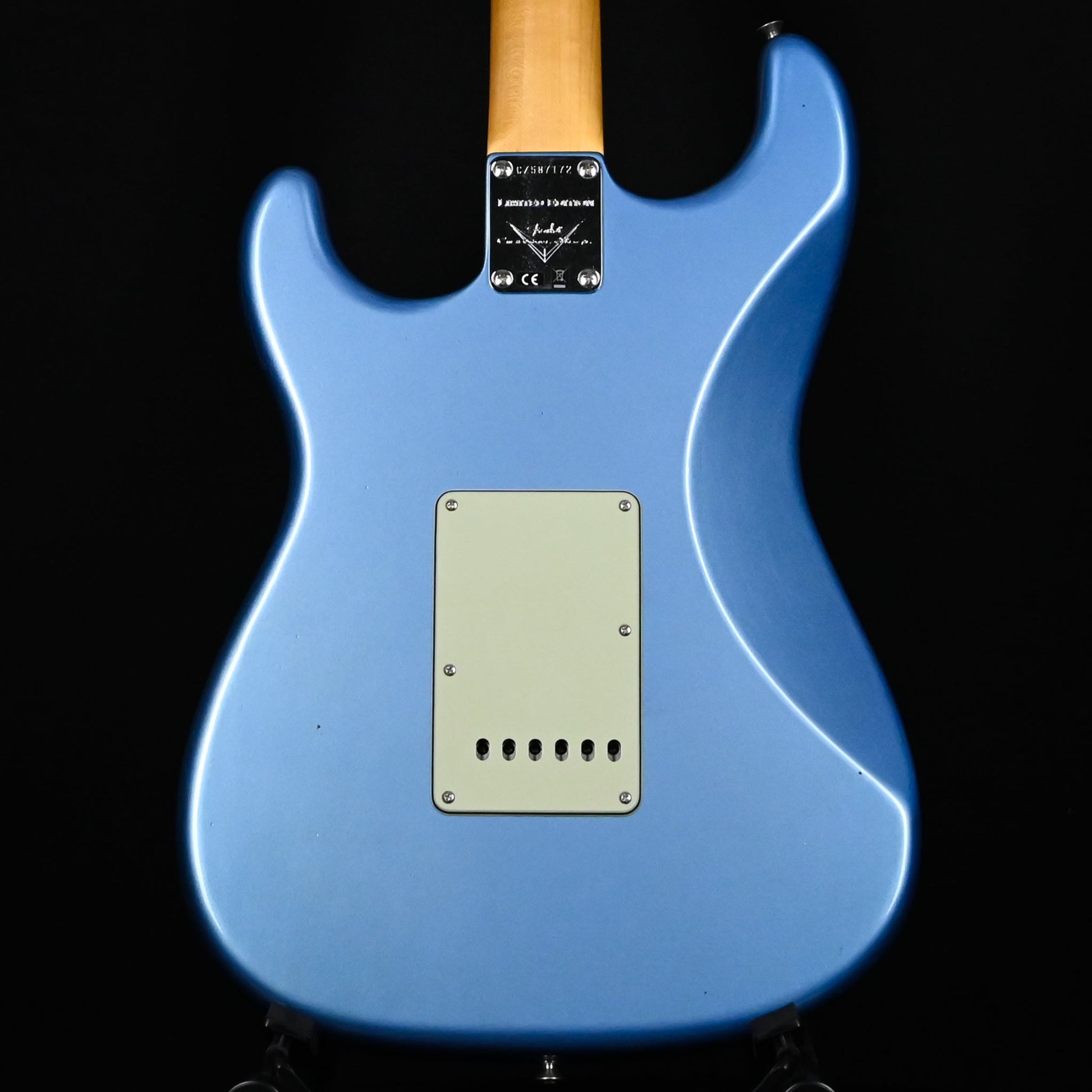 Fender Custom Shop NAMM 2025 Limited Edition 1965 Compound Radius Stratocaster Journeyman w/ Closet Classic Hardware- Aged Lake Placid Blue 2025 (CZ587172