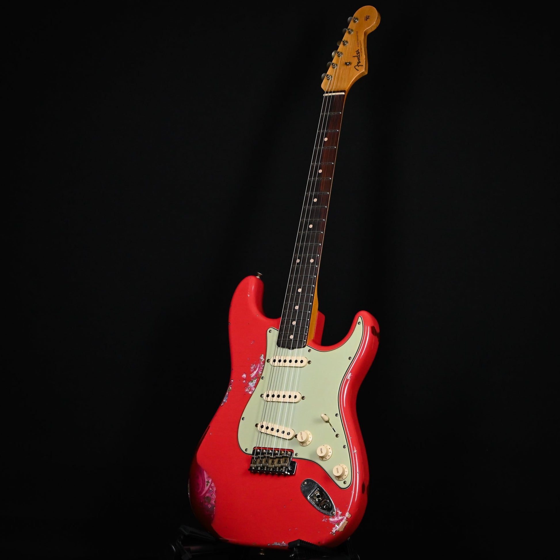 Fender Custom Shop 1962 Stratocaster w/ Josefina Handwound Pickups, Heavy Relic- Fiesta Red/ Pink Paisley 2026 (R143987)