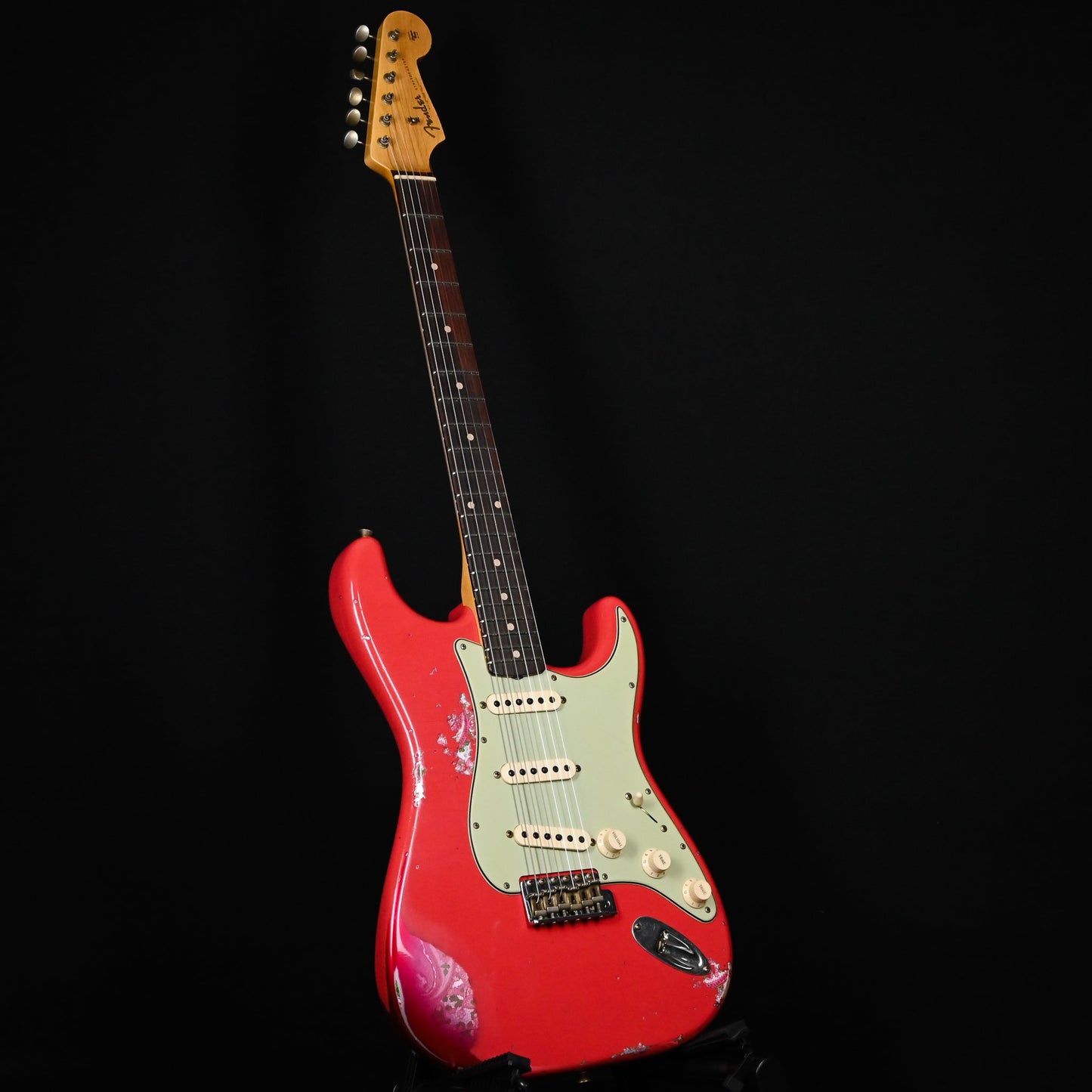 Fender Custom Shop 1962 Stratocaster w/ Josefina Handwound Pickups, Heavy Relic- Fiesta Red/ Pink Paisley 2026 (R143987)