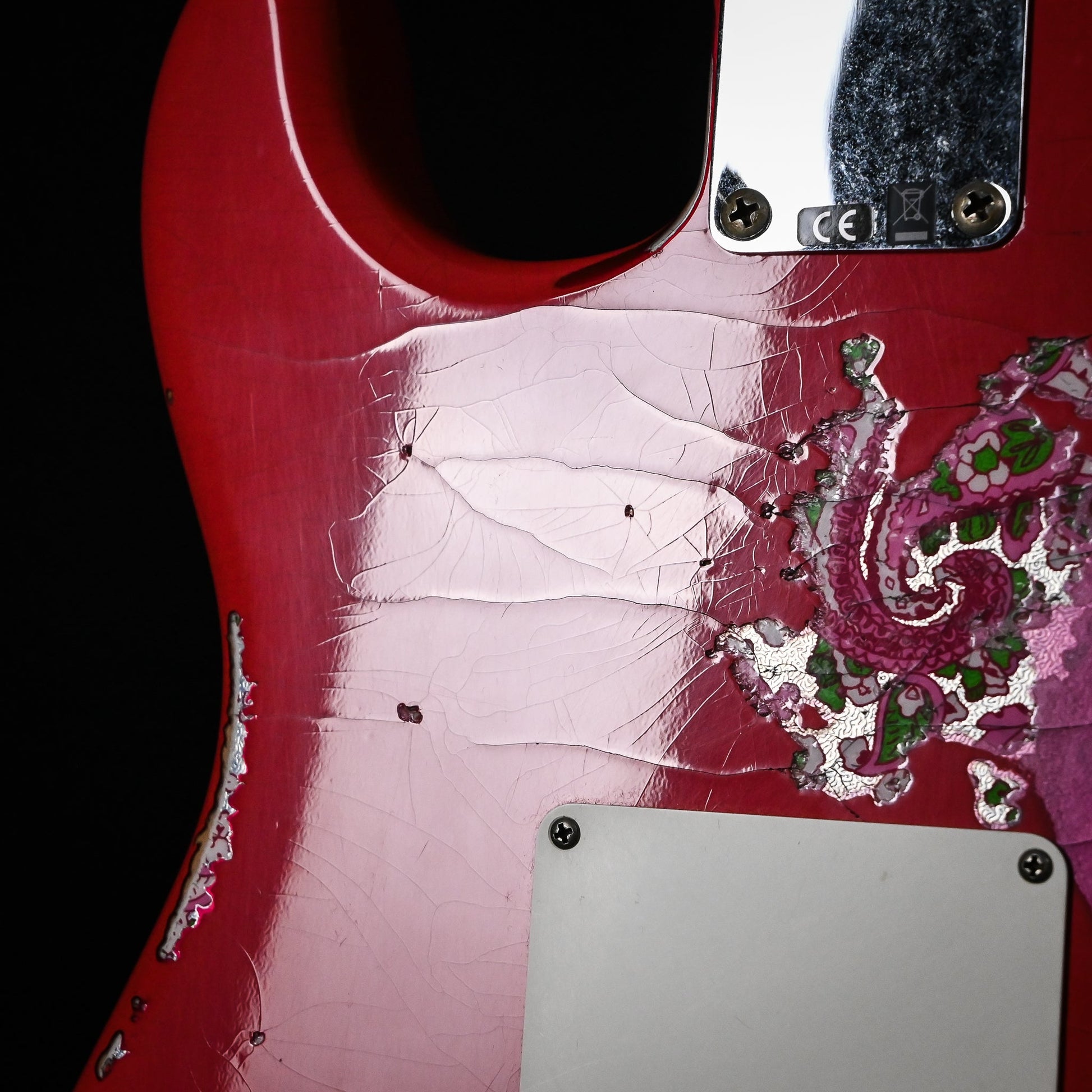 Fender Custom Shop 1962 Stratocaster w/ Josefina Handwound Pickups, Heavy Relic- Fiesta Red/ Pink Paisley 2026 (R143987)