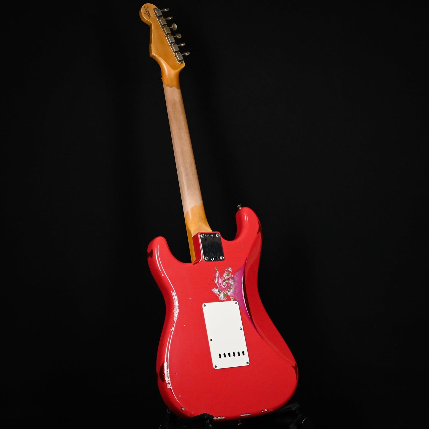 Fender Custom Shop 1962 Stratocaster w/ Josefina Handwound Pickups, Heavy Relic- Fiesta Red/ Pink Paisley 2026 (R143987)