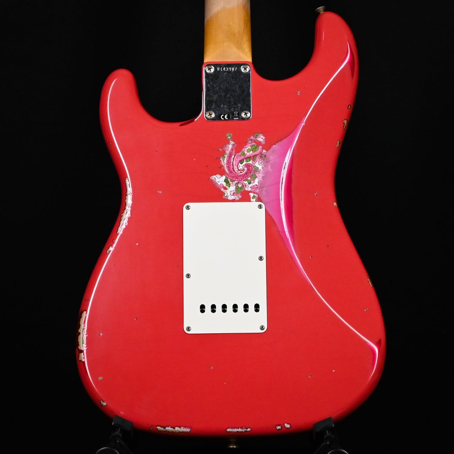 Fender Custom Shop 1962 Stratocaster w/ Josefina Handwound Pickups, Heavy Relic- Fiesta Red/ Pink Paisley 2026 (R143987)