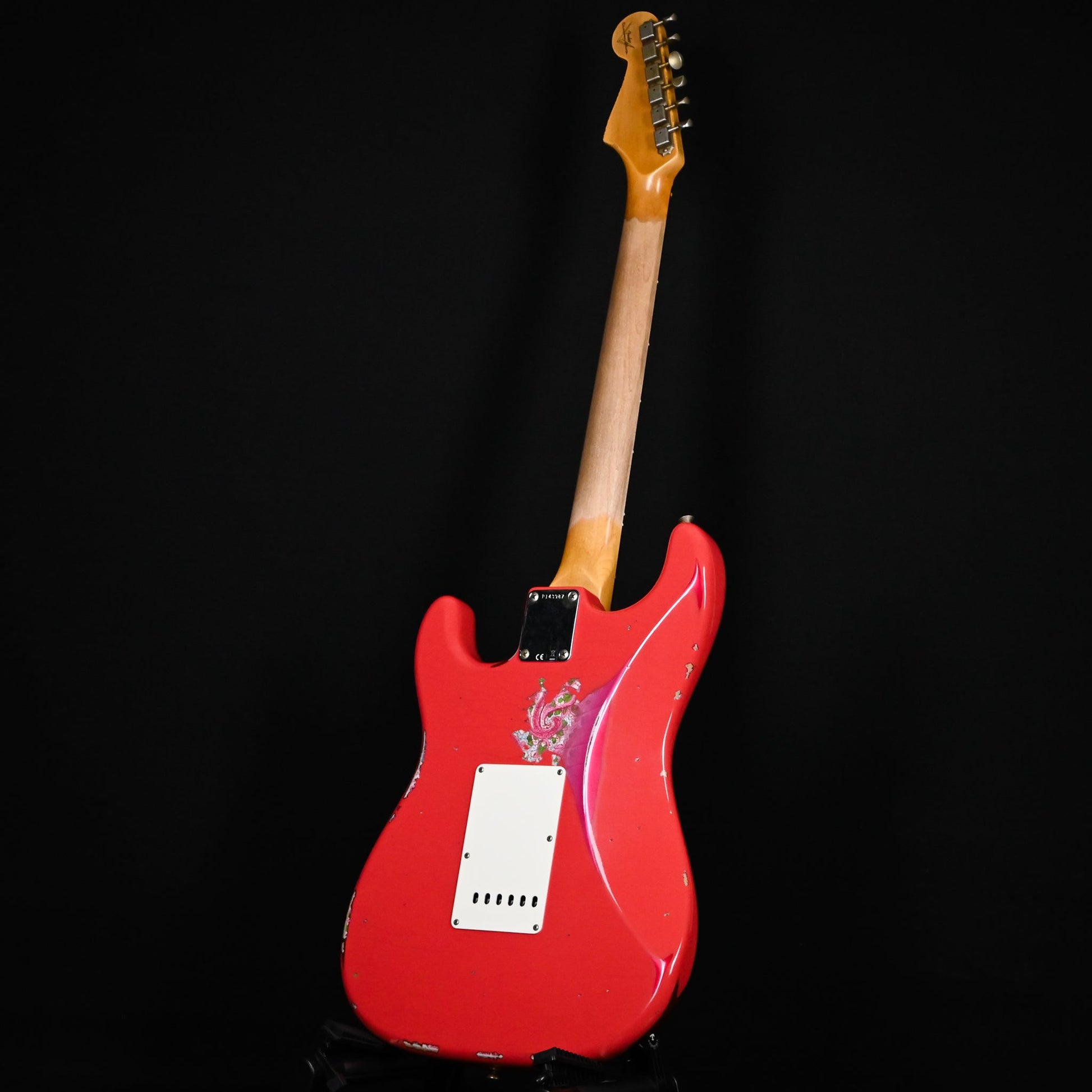 Fender Custom Shop 1962 Stratocaster w/ Josefina Handwound Pickups, Heavy Relic- Fiesta Red/ Pink Paisley 2026 (R143987)