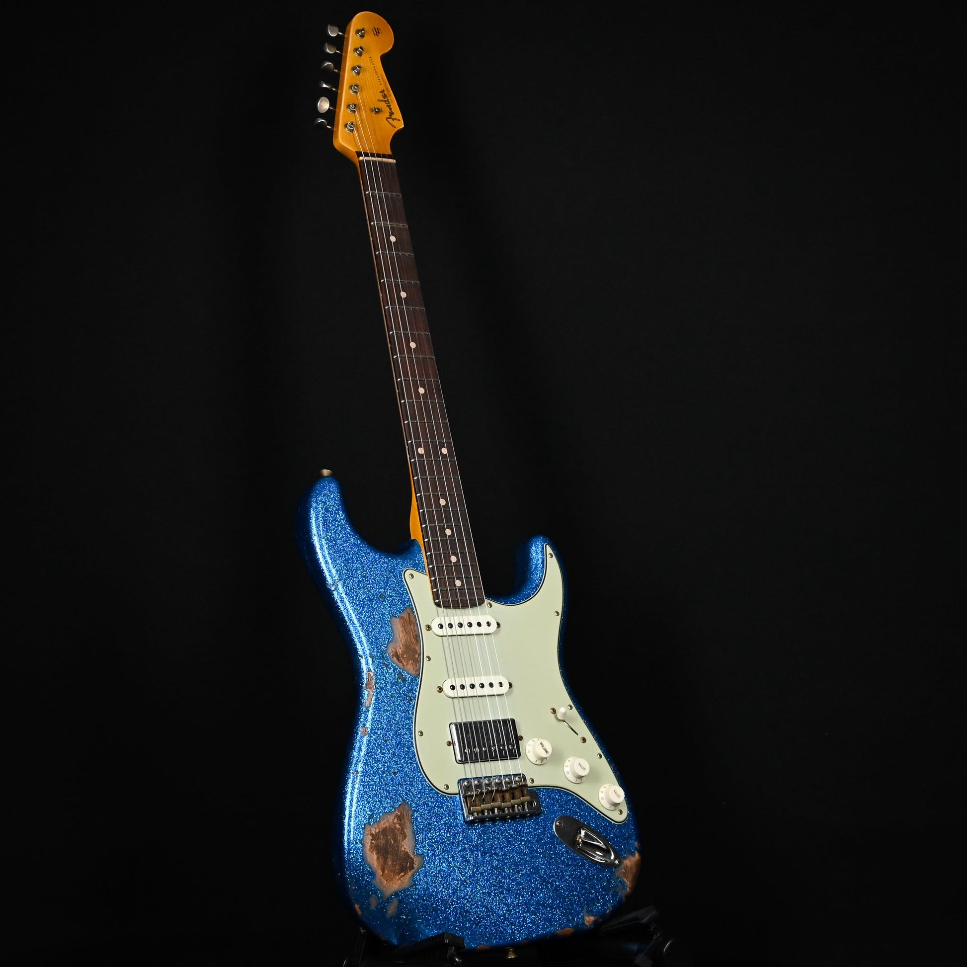 Fender Custom Shop '62 Stratocaster HSS Heavy Relic- Blue Sparkle 2026 (R146850)