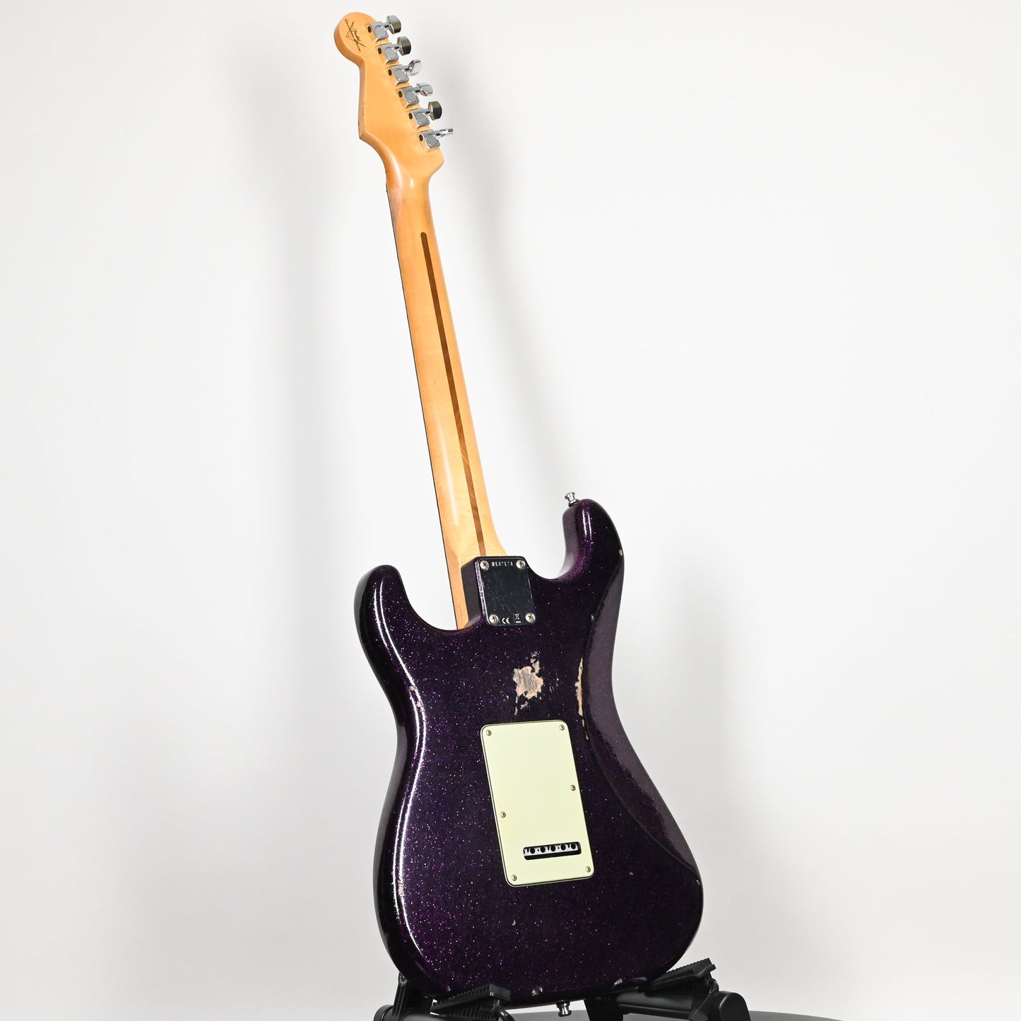 Fender Custom Shop Custom Deluxe Stratocaster w/ Seymour Duncan SH4B Humbucker, Relic/ Closet Classic Hardware- Magenta Sparkle 2026 (R147174)