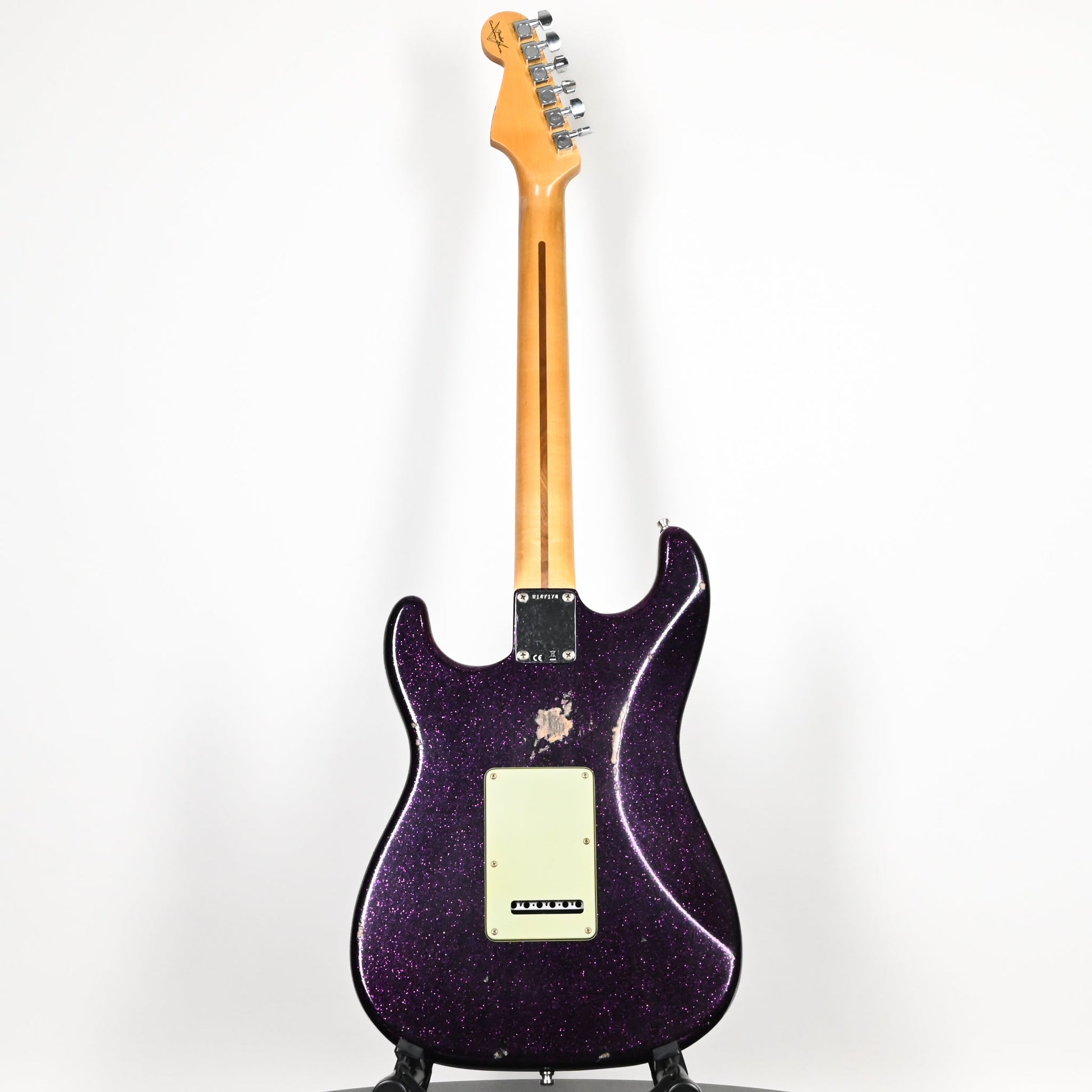 Fender Custom Shop Custom Deluxe Stratocaster w/ Seymour Duncan SH4B Humbucker, Relic/ Closet Classic Hardware- Magenta Sparkle 2026 (R147174)