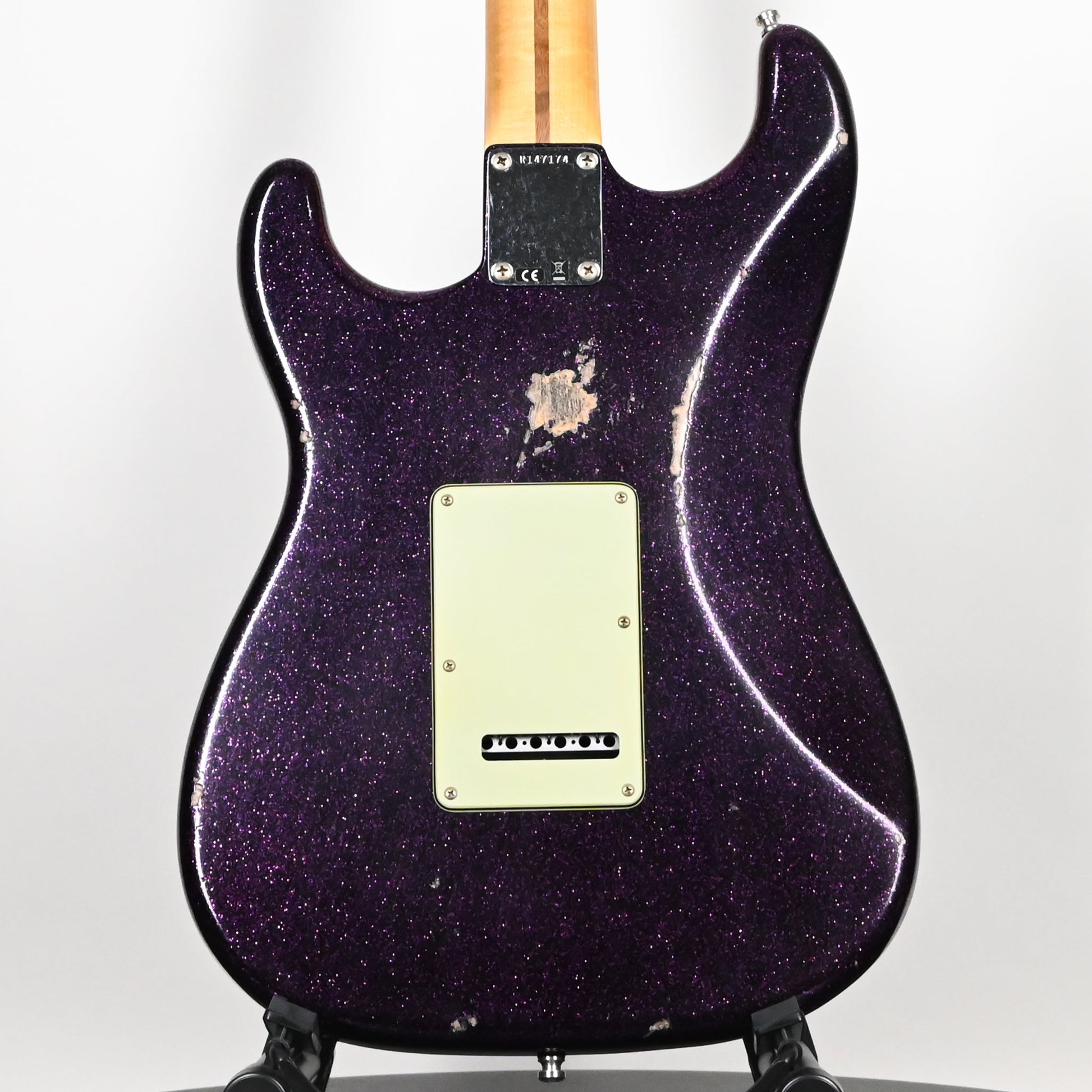 Fender Custom Shop Custom Deluxe Stratocaster w/ Seymour Duncan SH4B Humbucker, Relic/ Closet Classic Hardware- Magenta Sparkle 2026 (R147174)