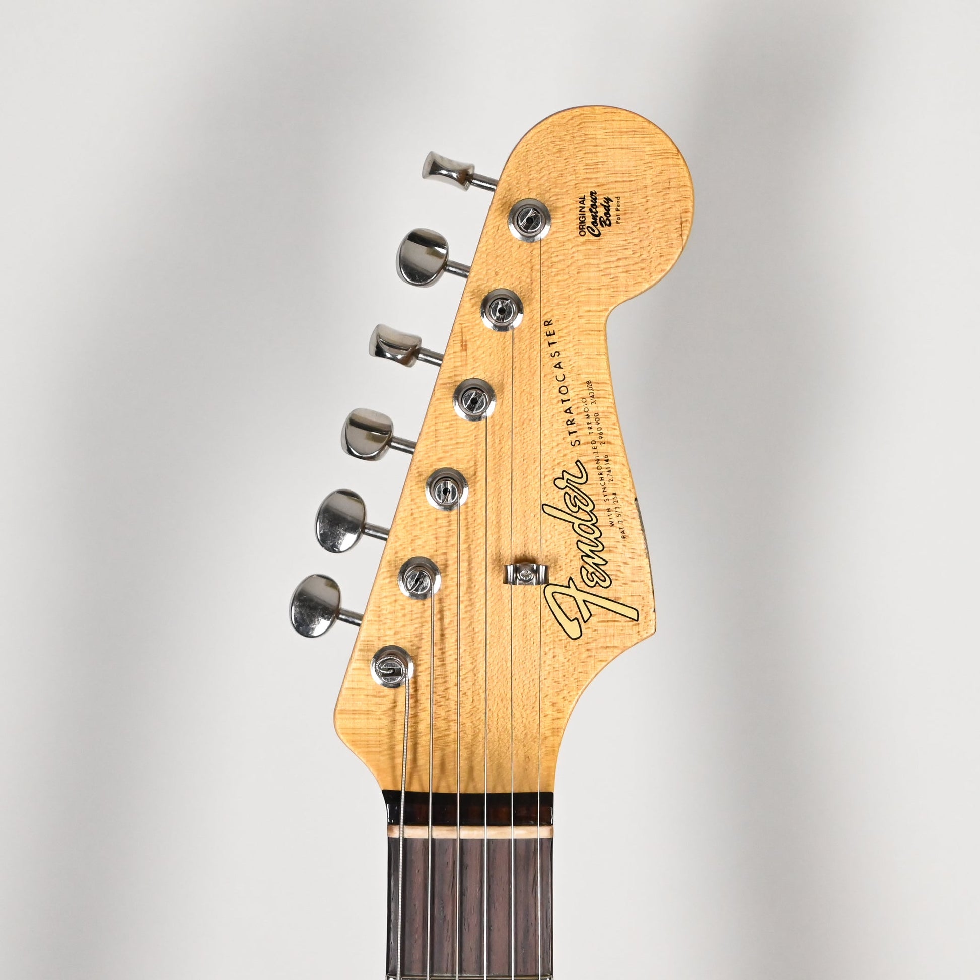 Fender Custom Shop NAMM 2025 Limited Edition 1965 Compound Radius Stratocaster Journeyman w/ Closet Classic Hardware- Aged Black 2026 (CZ589701)