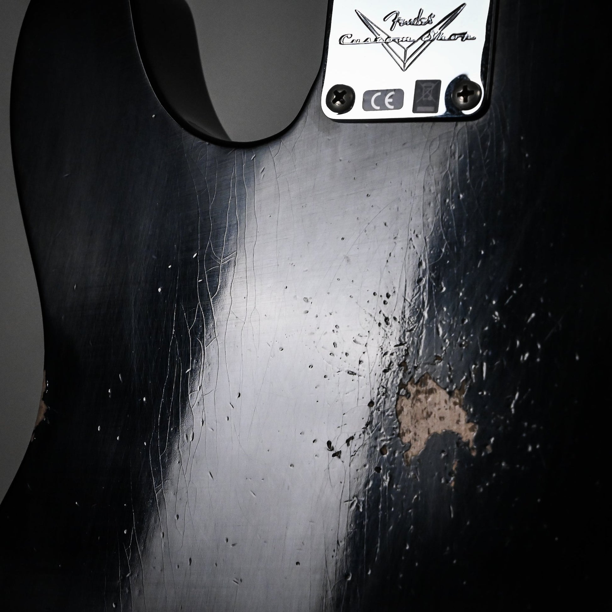 Fender Custom Shop Limited Edition 1963 Telecaster Relic- Black 2025 (CZ588650)