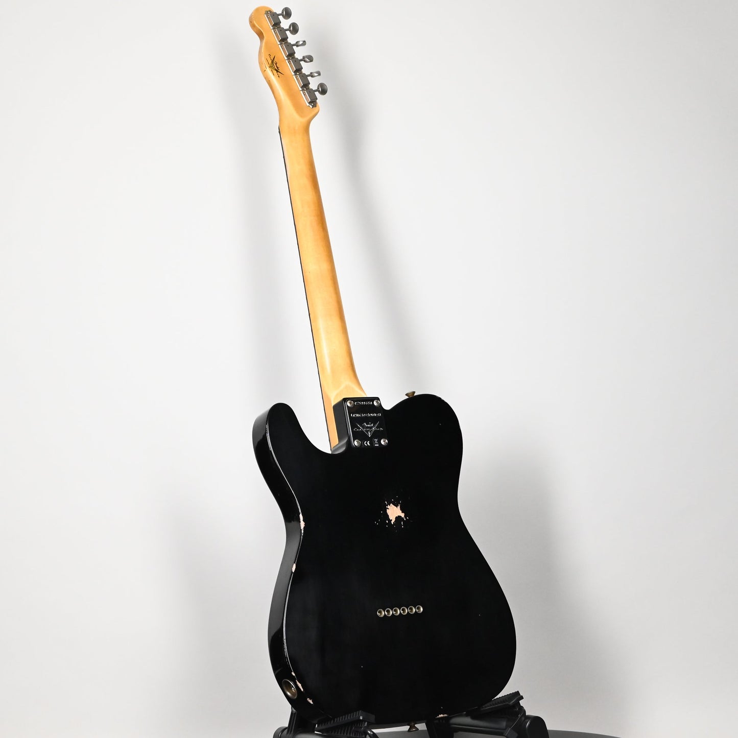 Fender Custom Shop Limited Edition 1963 Telecaster Relic- Black 2025 (CZ588650)