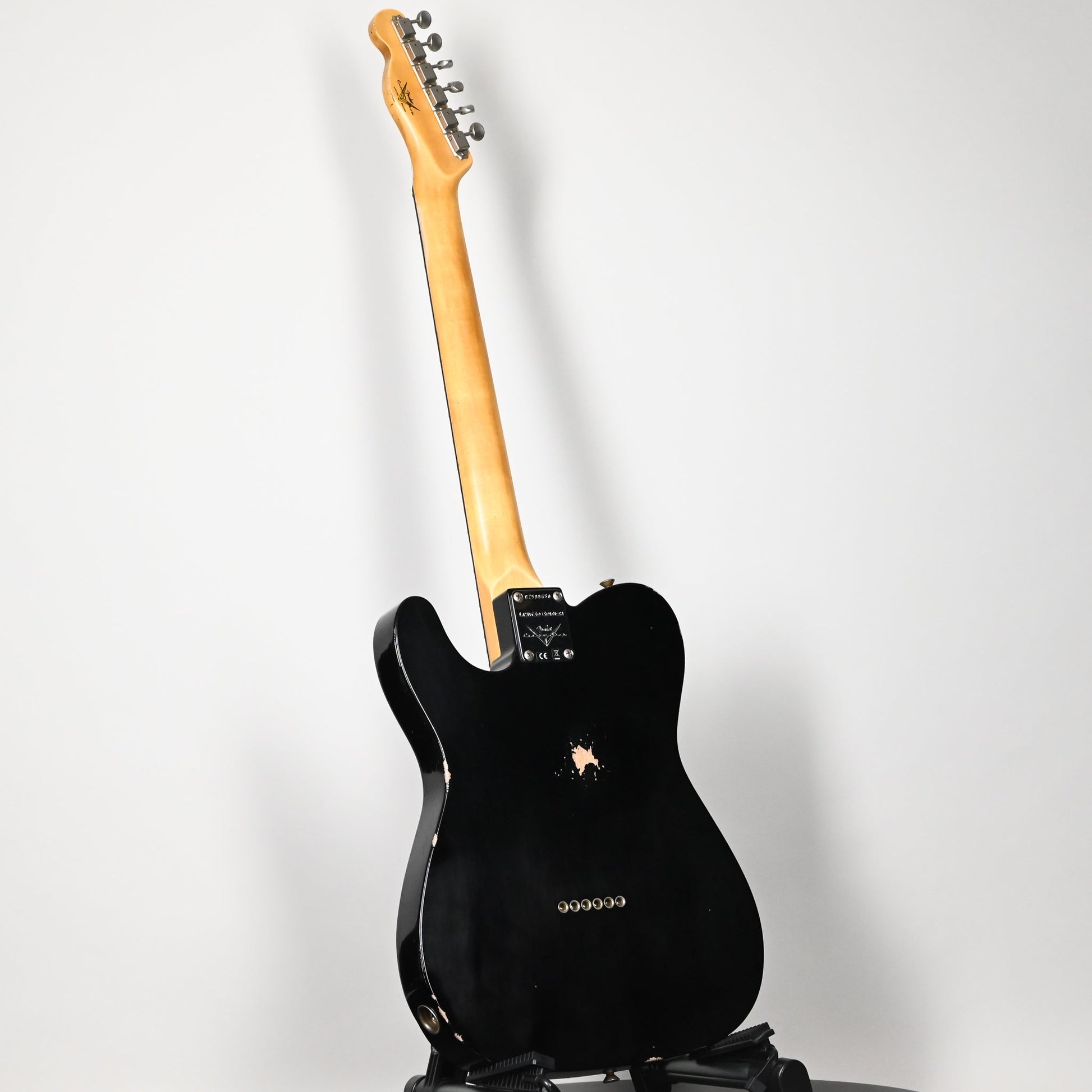 Fender Custom Shop Limited Edition 1963 Telecaster Relic- Black 2025 (CZ588650)
