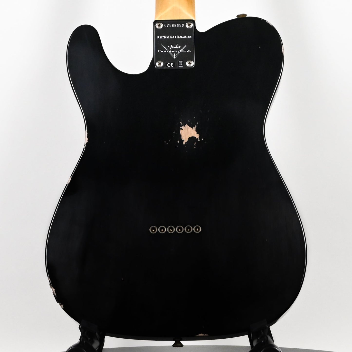 Fender Custom Shop Limited Edition 1963 Telecaster Relic- Black 2025 (CZ588650)