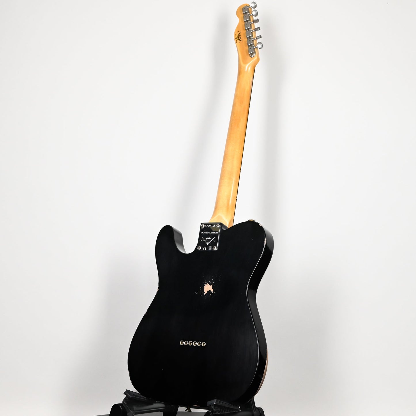 Fender Custom Shop Limited Edition 1963 Telecaster Relic- Black 2025 (CZ588650)