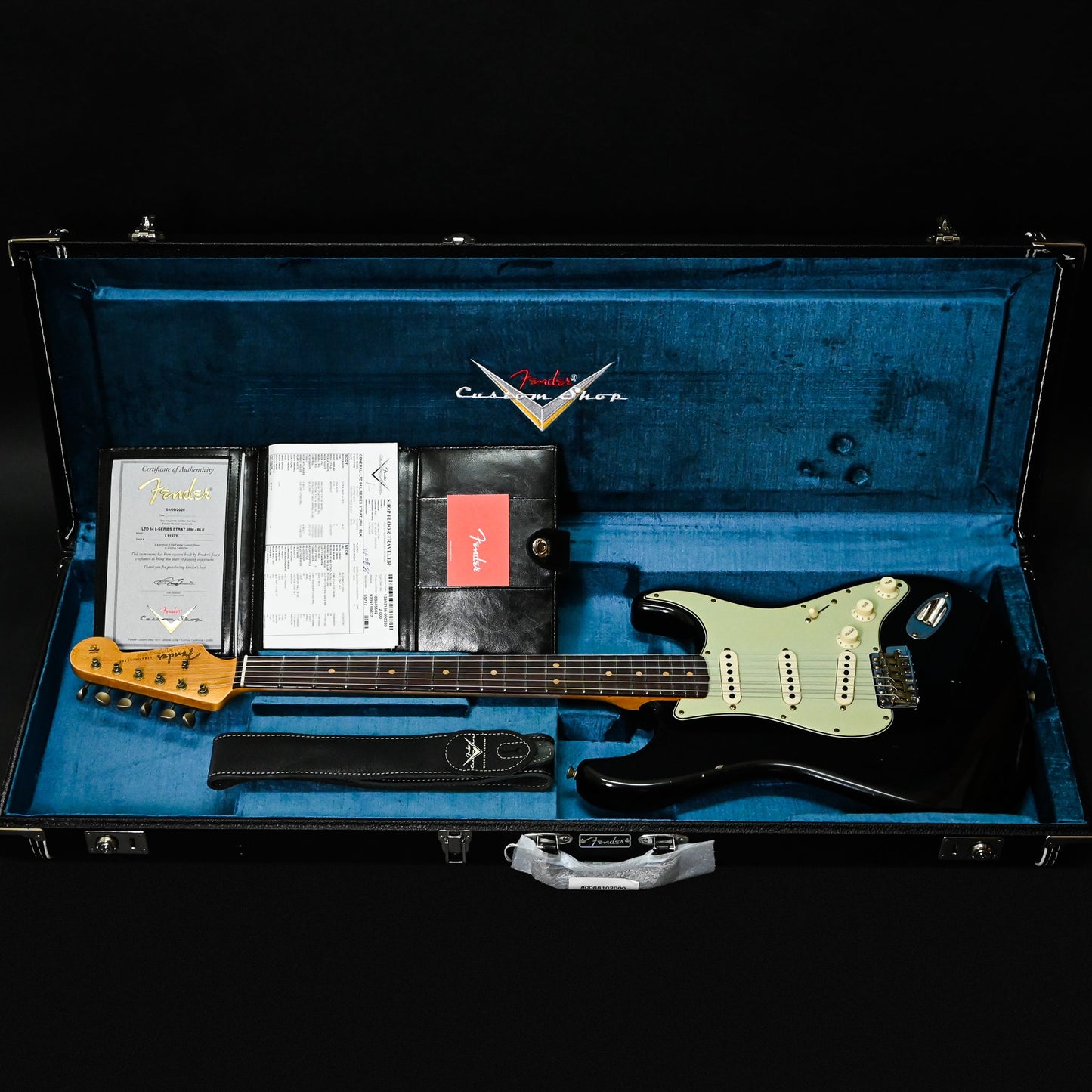 Fender Custom Shop Limited Edition 64 L-Series Stratocaster Journeyman- Black 2026 (L11973)