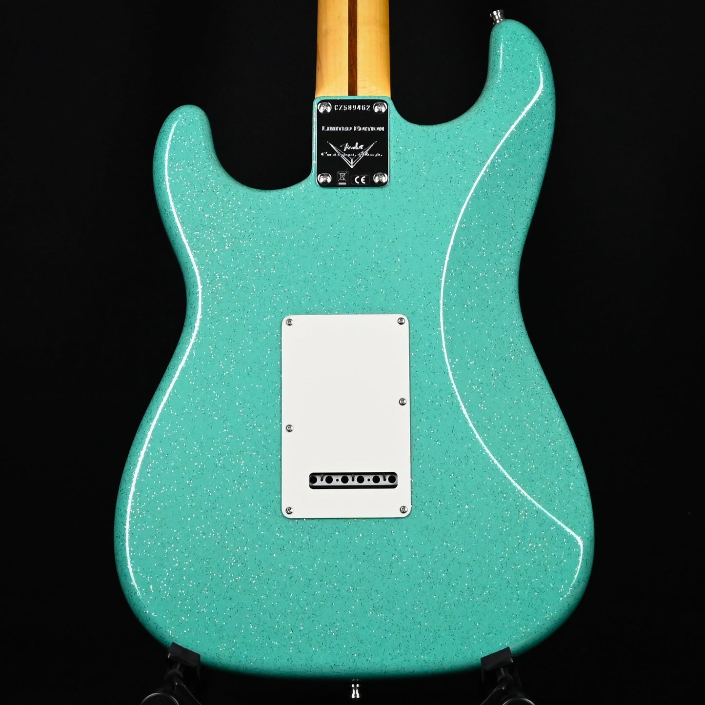 Fender Custom Shop Limited Edition Custom Deluxe Stratocaster NOS- Seafoam Green Sparkle 2025 (CZ589462)