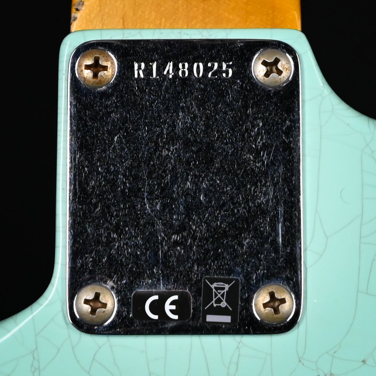 Fender Custom Shop '62 Stratocaster HSS w/ Painted Headcap, Heavy Relic- Surf Green 2026 (R148025)
