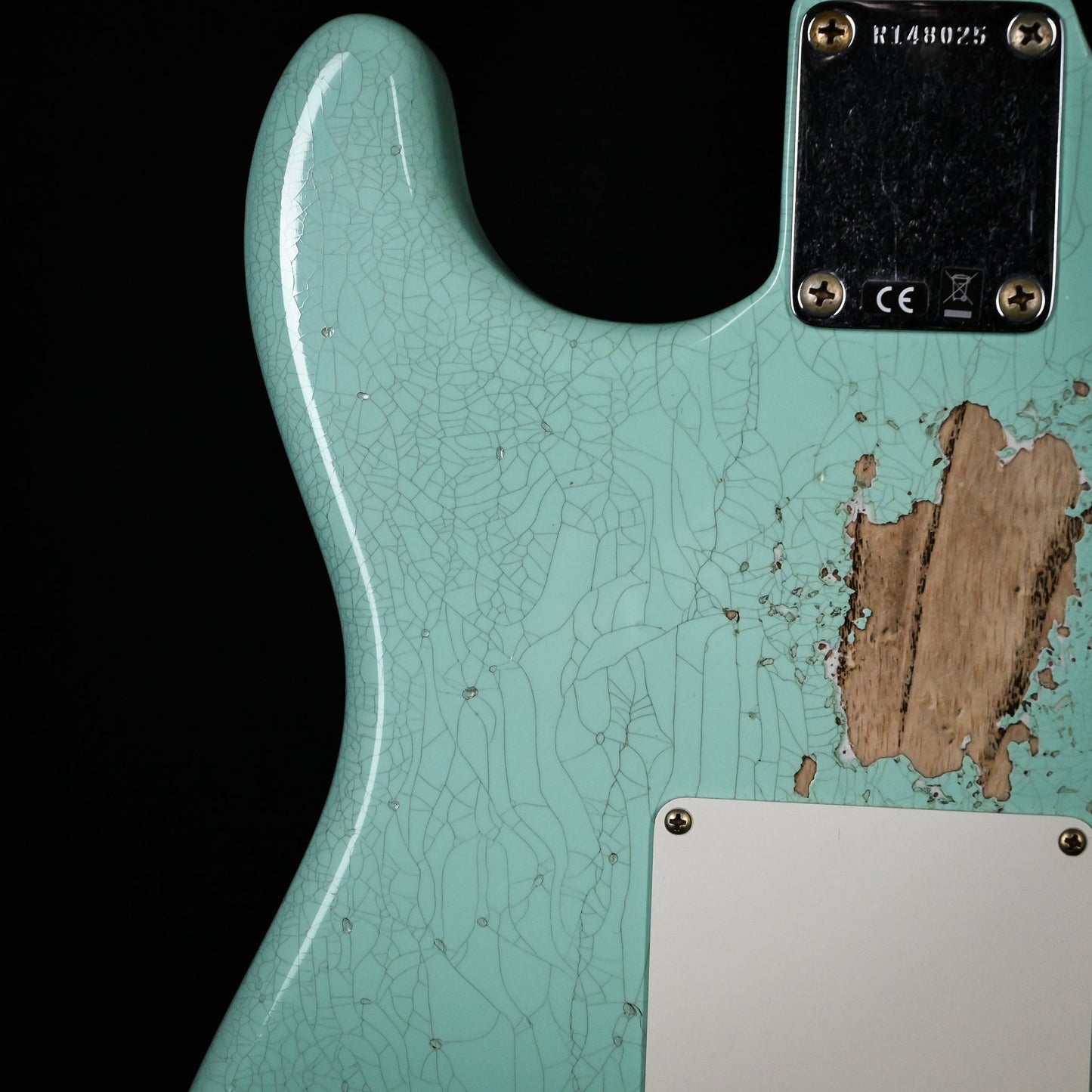 Fender Custom Shop '62 Stratocaster HSS w/ Painted Headcap, Heavy Relic- Surf Green 2026 (R148025)