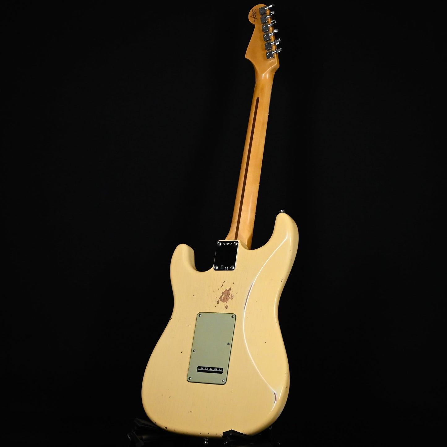 Fender Custom Shop Deluxe Stratocaster w/ Seymour Duncan SH4B Humbucker, Relic/ Closet Classic Hardware- Aged Vintage White 2026 (R148062)