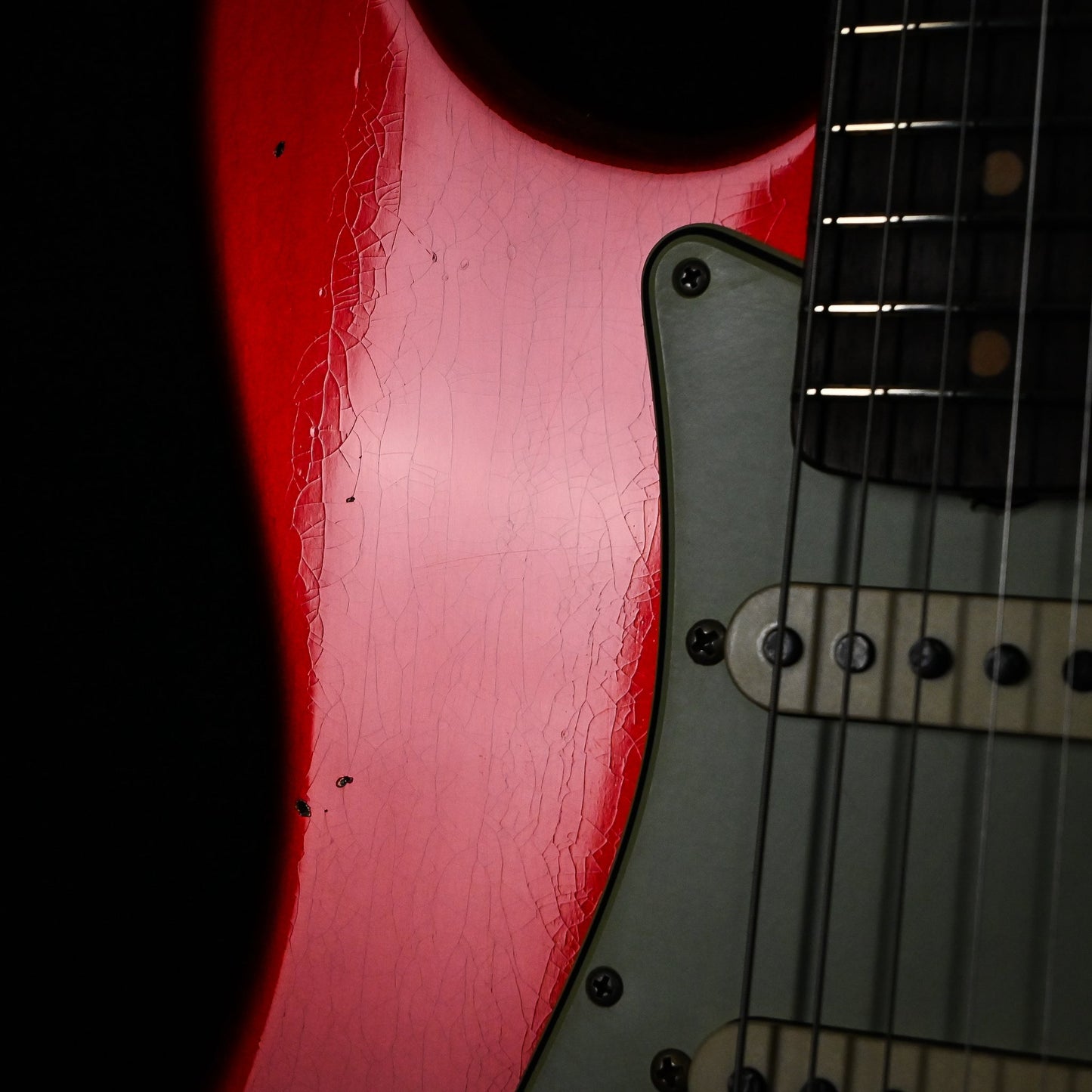 Fender Custom Shop Limited Edition 64 L-Series Stratocaster Journeyman- Aged Candy Apple Red 2026 (L11847)