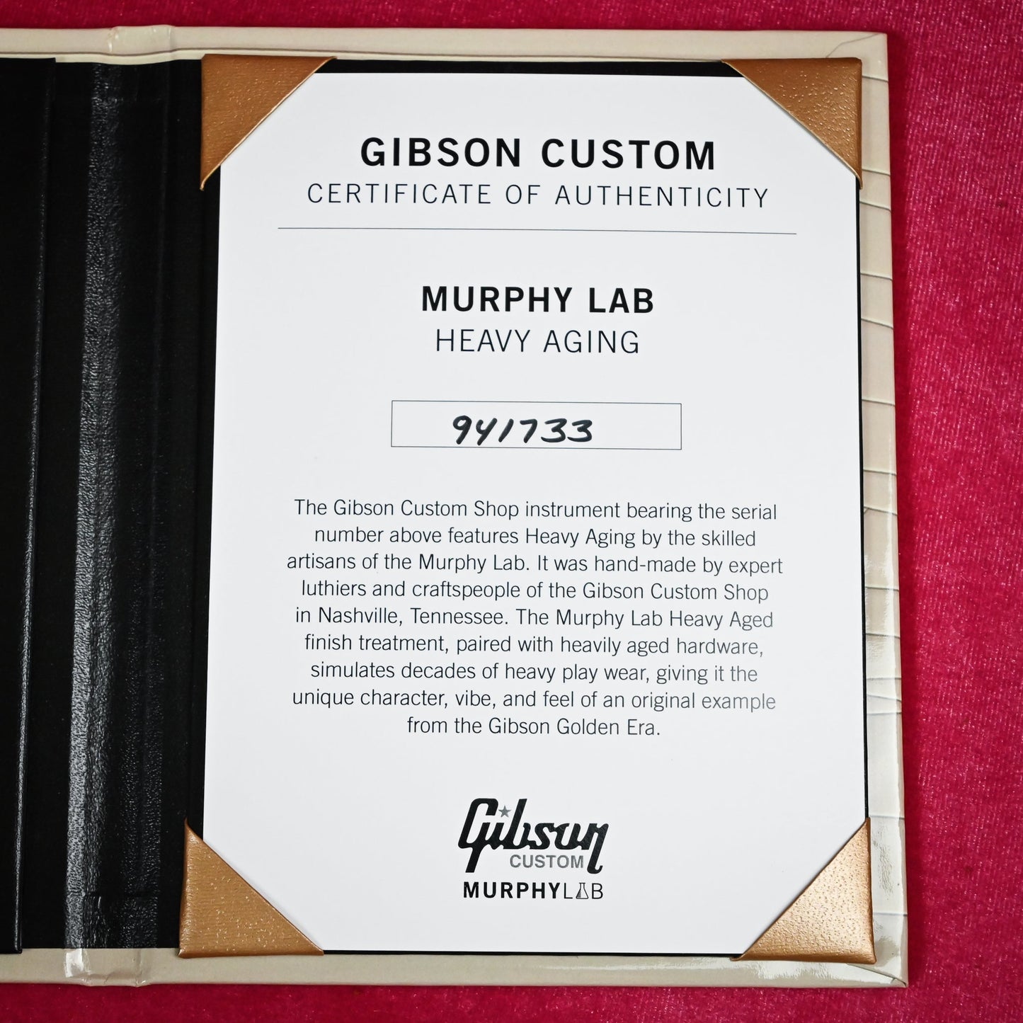Gibson Custom 1959 Les Paul Standard Reissue Murphy Lab Heavy Aged Green Lemon Fade (941733)