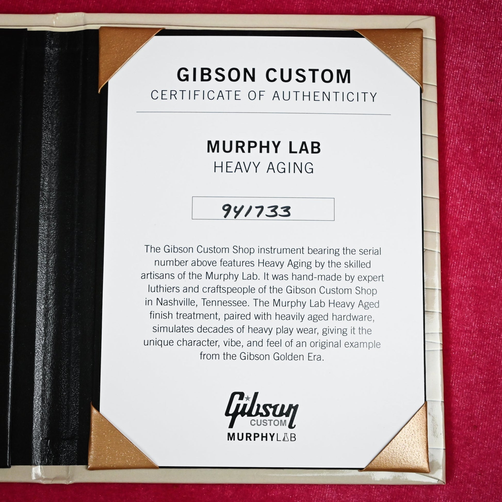 Gibson Custom 1959 Les Paul Standard Reissue Murphy Lab Heavy Aged Green Lemon Fade (941733)