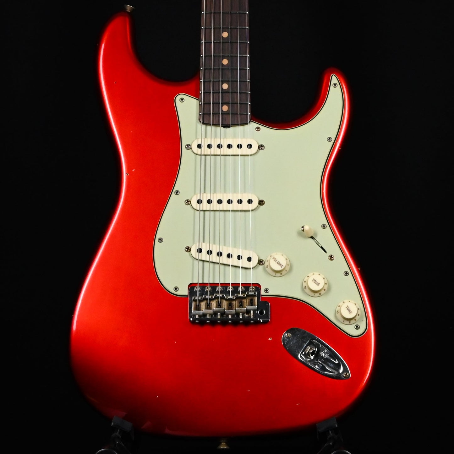 Fender Custom Shop Limited Edition 64 L-Series Stratocaster Journeyman- Aged Candy Apple Red 2026 (L11847)