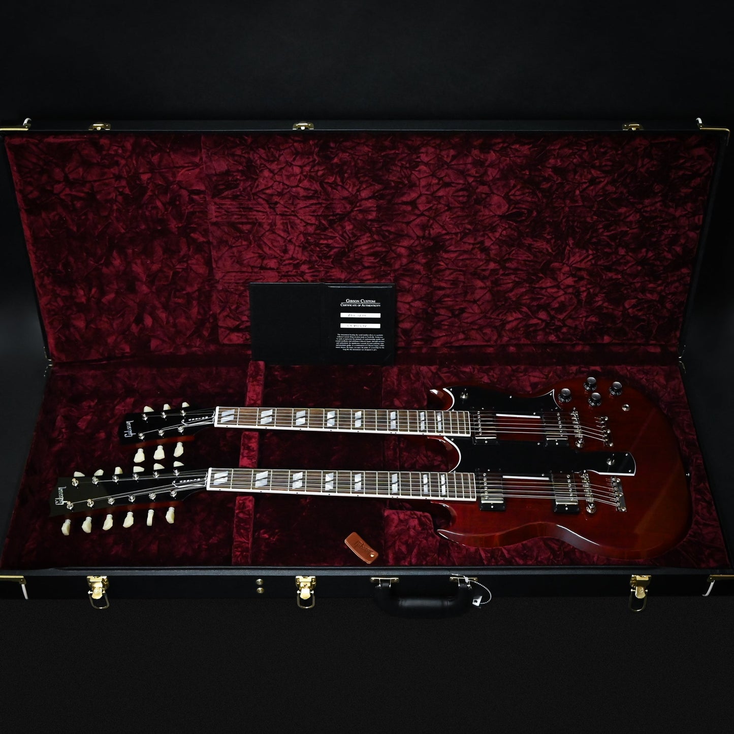 Gibson Custom EDS-1275 Double Neck 6-String & 12-String Electric Guitar- Cherry Red 2024 (C8401574) Used-Mint