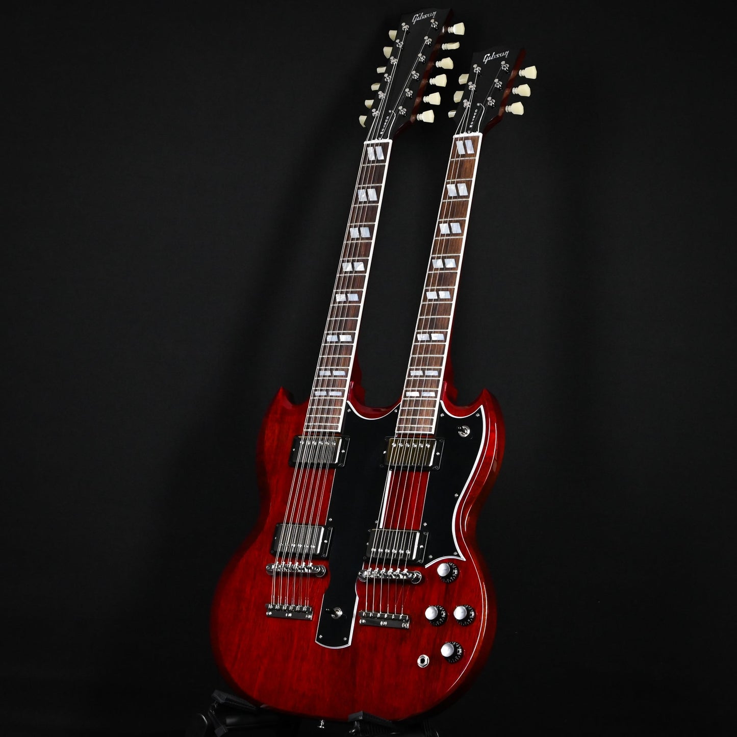 Gibson Custom EDS-1275 Double Neck 6-String & 12-String Electric Guitar- Cherry Red 2024 (C8401574) Used-Mint